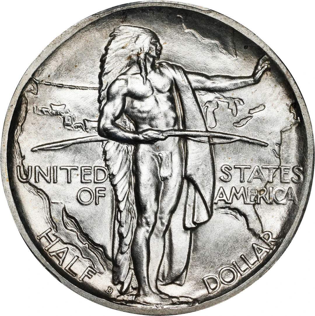 1938-D Oregon Trail Memorial. MS-65 (PCGS).