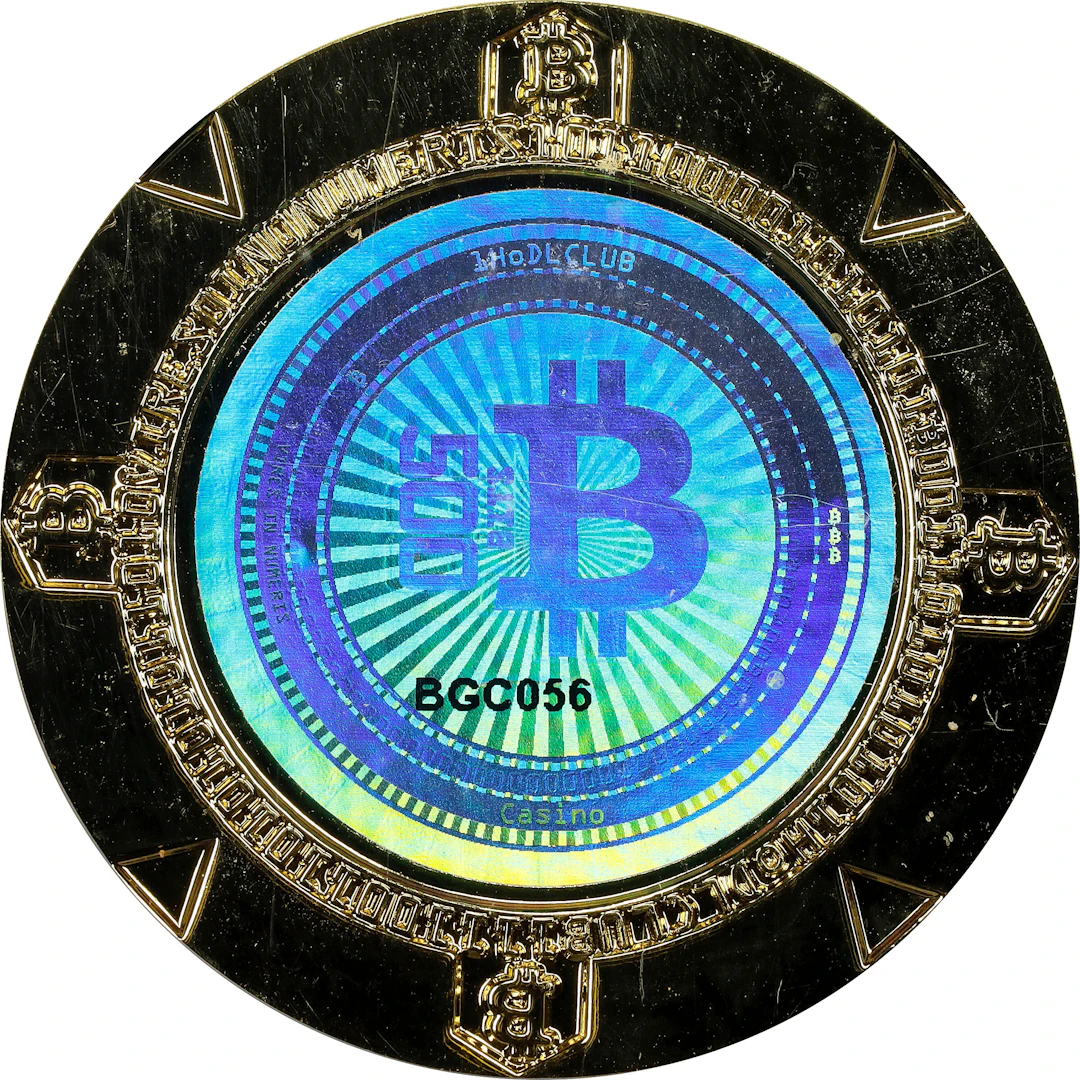 2021 1HoDLCLUB "Poker Chip" 0.0005 Bitcoin. Loaded. Firstbits 1xBTCNBG.