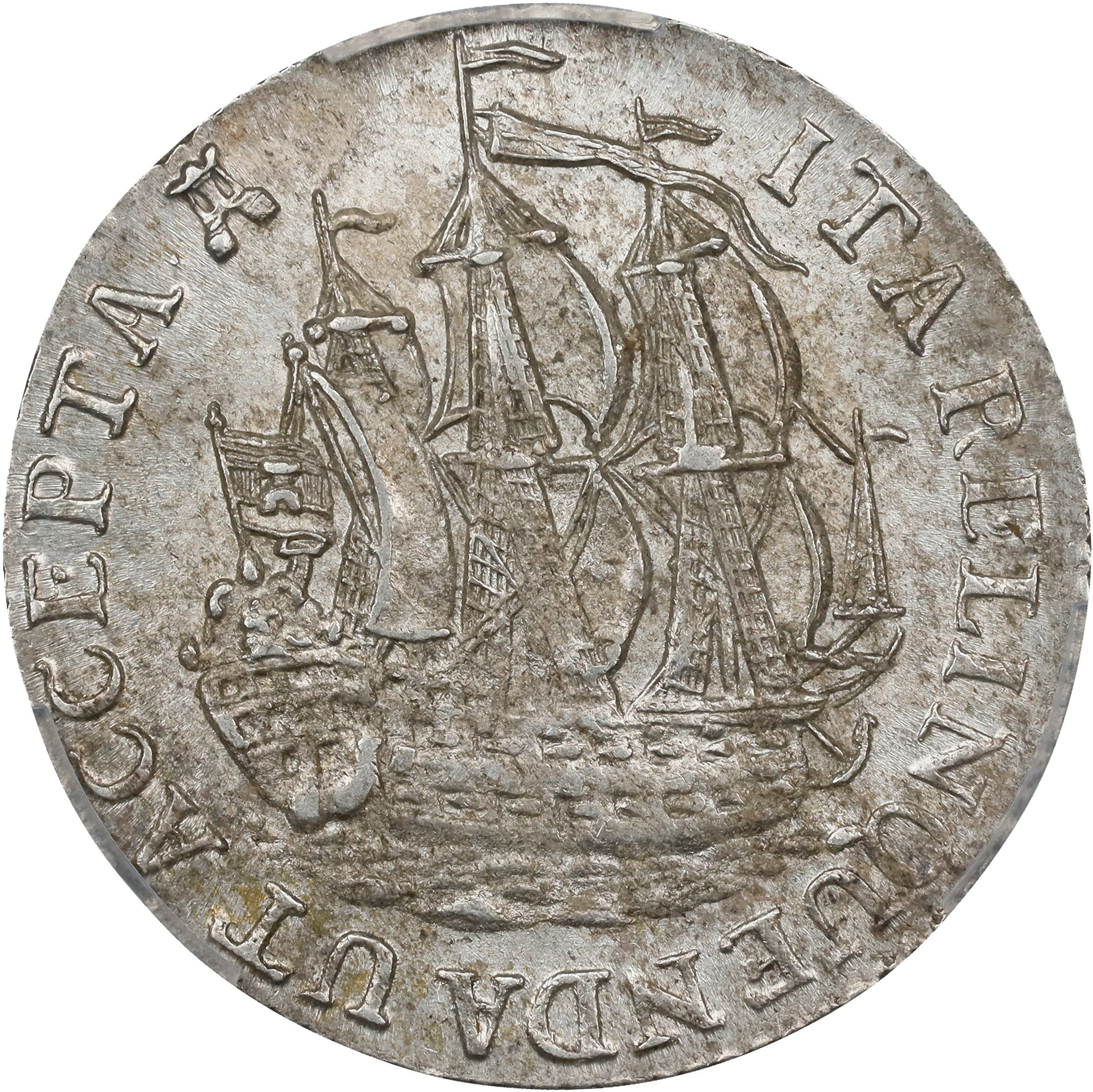NETHERLANDS. Zeeland. 6 Stuivers, 1774. Middelburg Mint. PCGS MS-62.