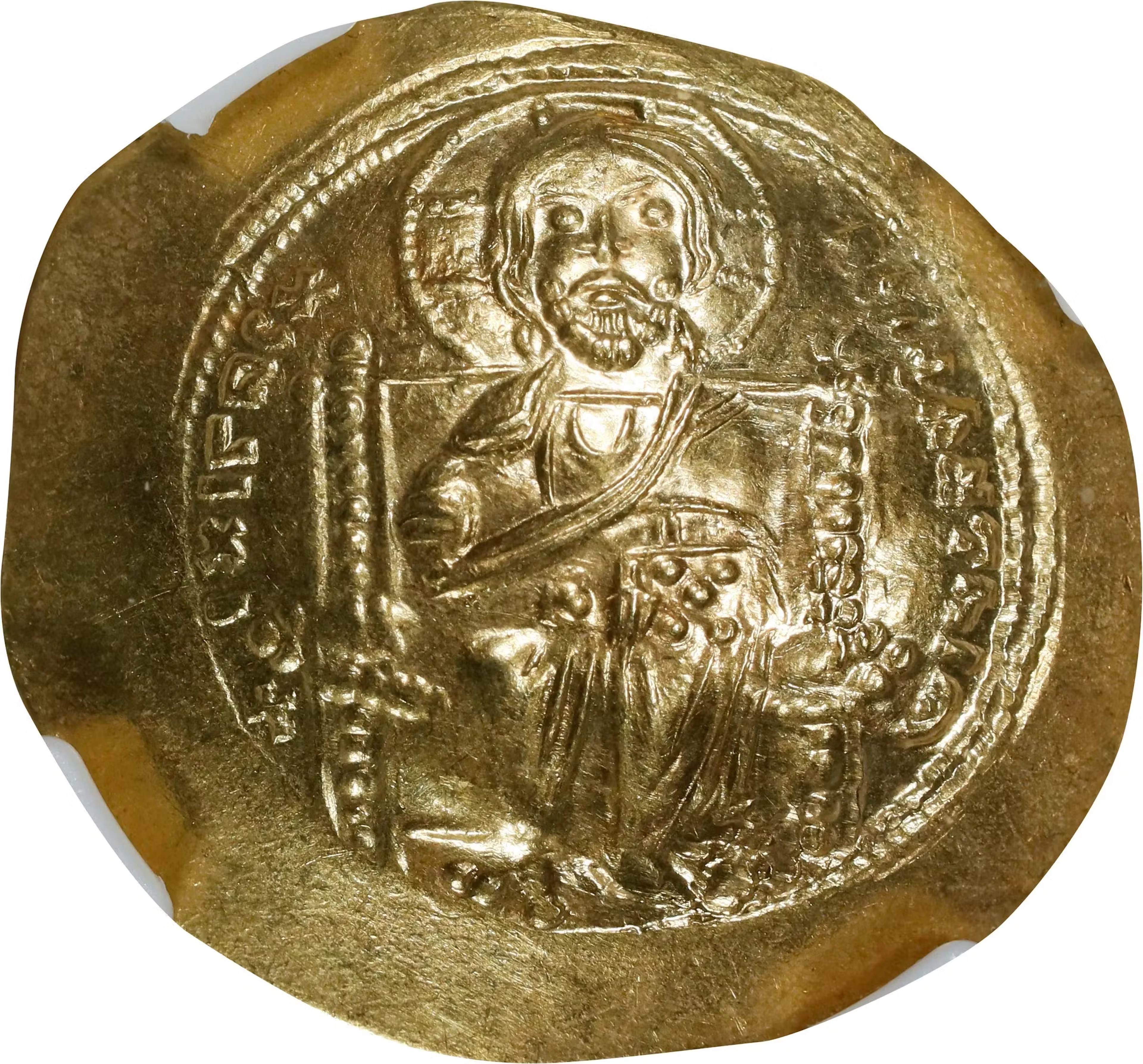 CONSTANTINE X, 1059-1067. AV Histamenon Nomisma (4.42 gms), Constantinople