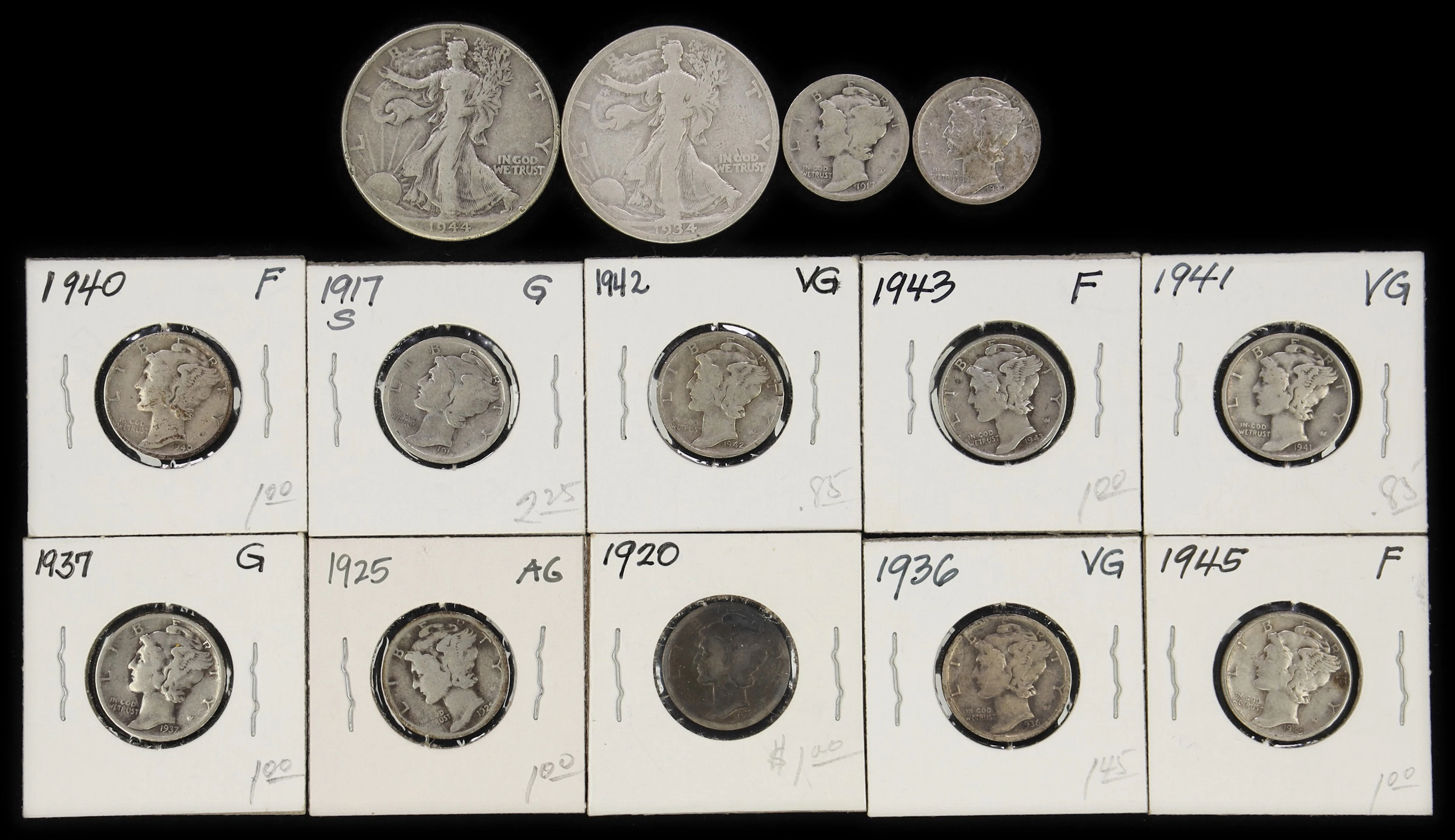 (1.573 oz, 48.927 g ASW). $2.20 Face Value in 90% Mixed Denomination