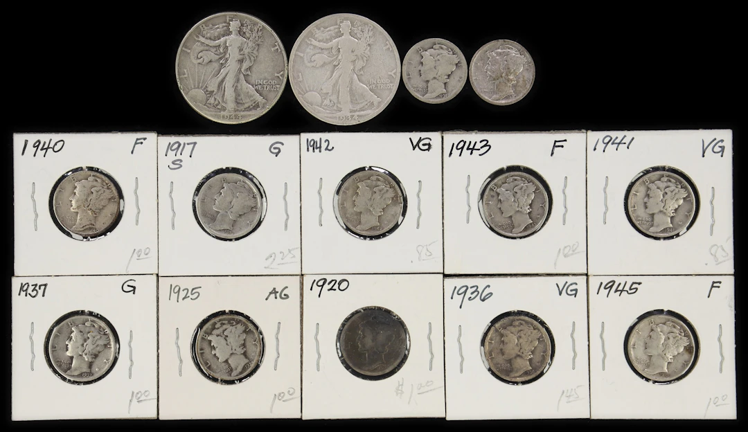 (1.573 oz, 48.927 g ASW). $2.20 Face Value in 90% Mixed Denomination