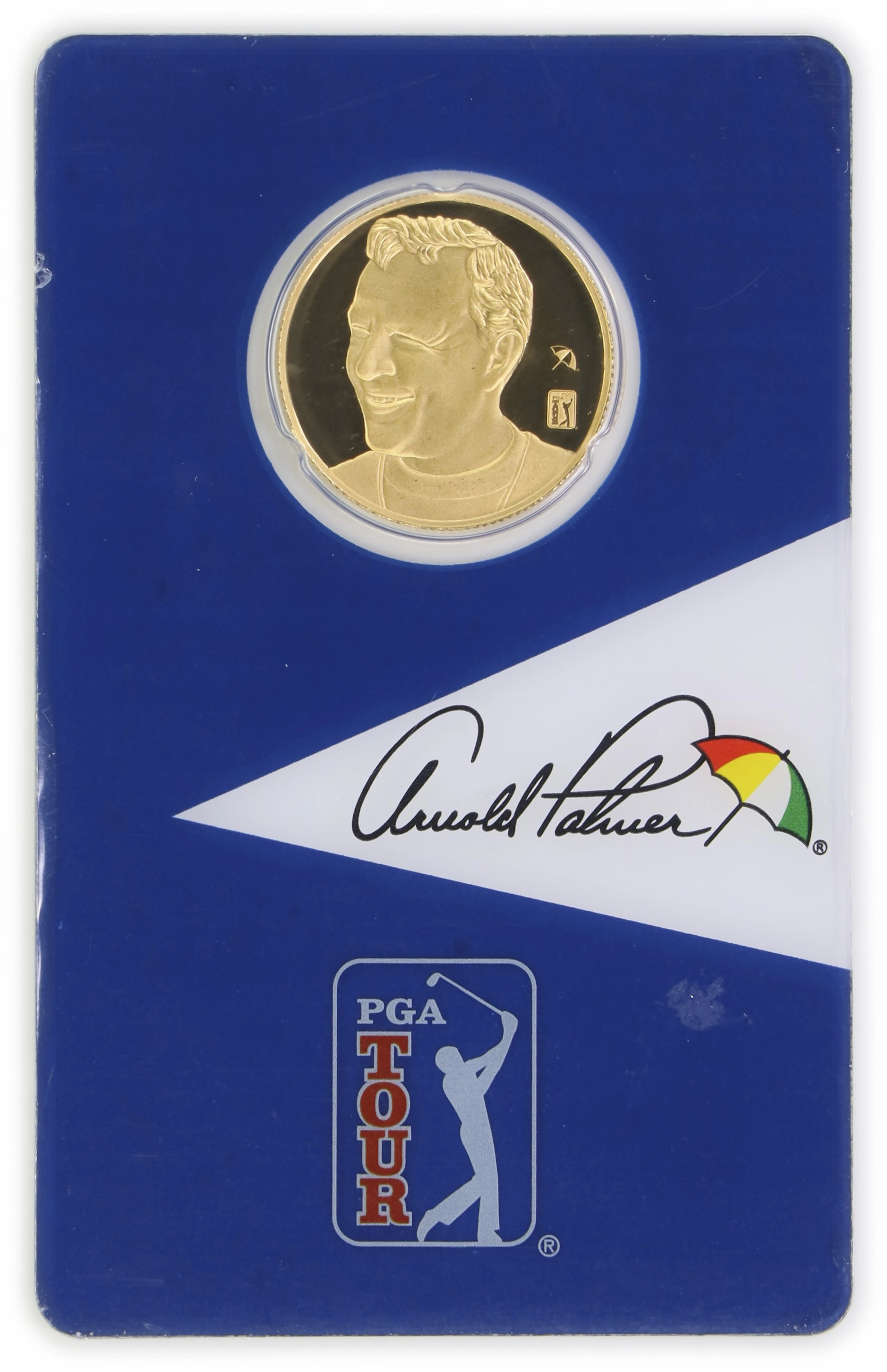 (0.25 oz, 7.776 g AGW). Solomon Islands. 2021 Arnold Palmer 1/4 oz