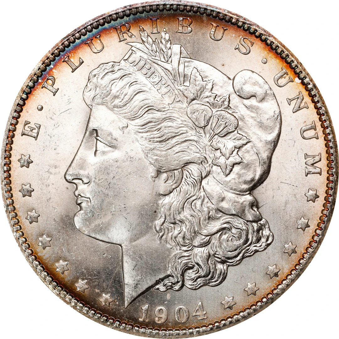 1904-O Morgan Silver Dollar. MS-63 (NGC). OH Generation 3.0.