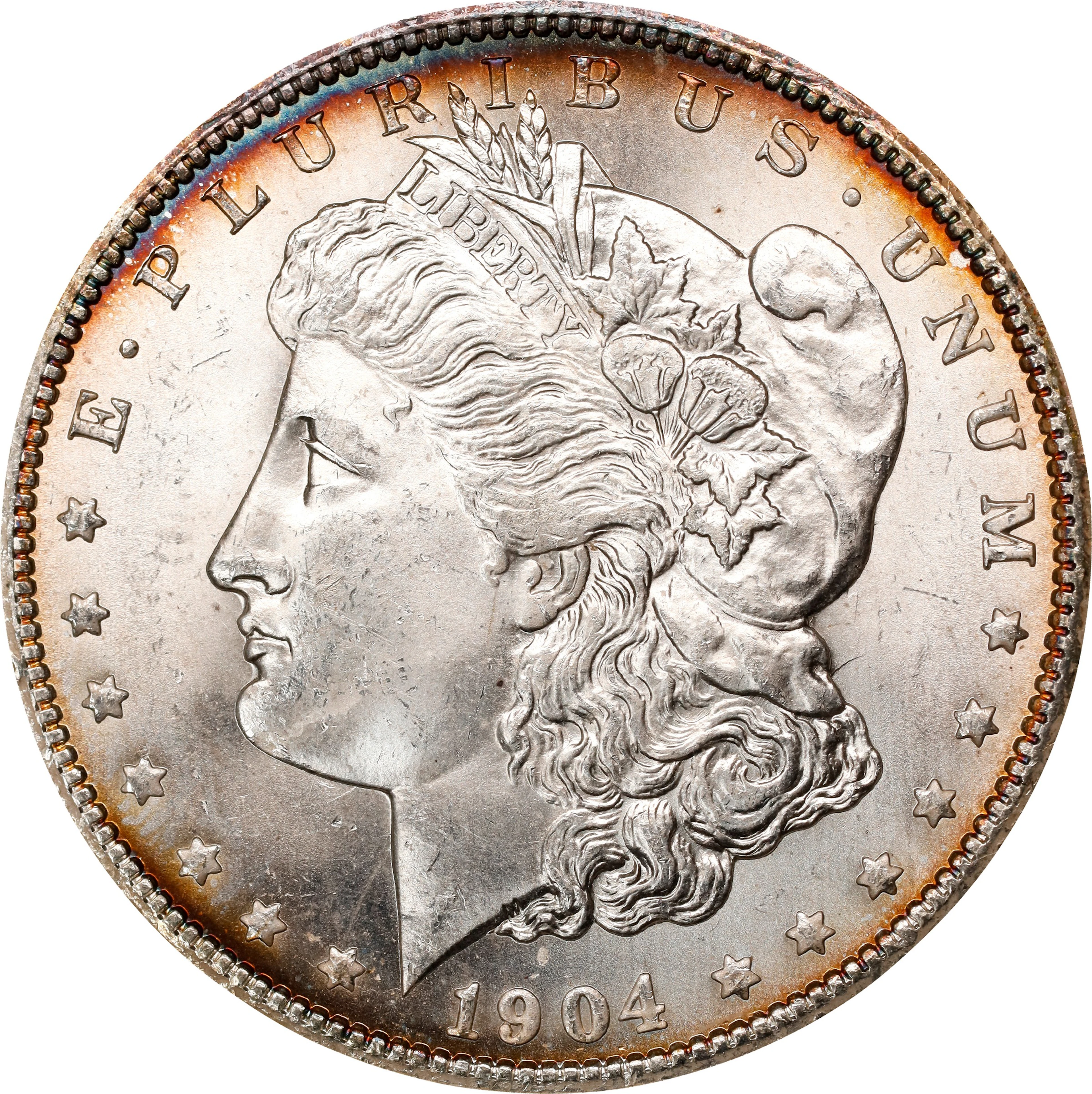 1904-O Morgan Silver Dollar. MS-63 (NGC). OH Generation 3.0.