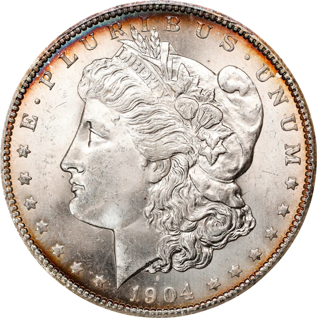 1904-O Morgan Silver Dollar. MS-63 (NGC). OH Generation 3.0.