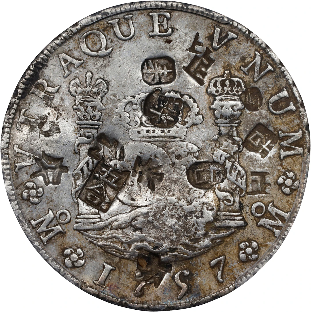 MEXICO. 8 Reales, 1757-Mo MM. Mexico City Mint. Ferdinand VI. PCGS