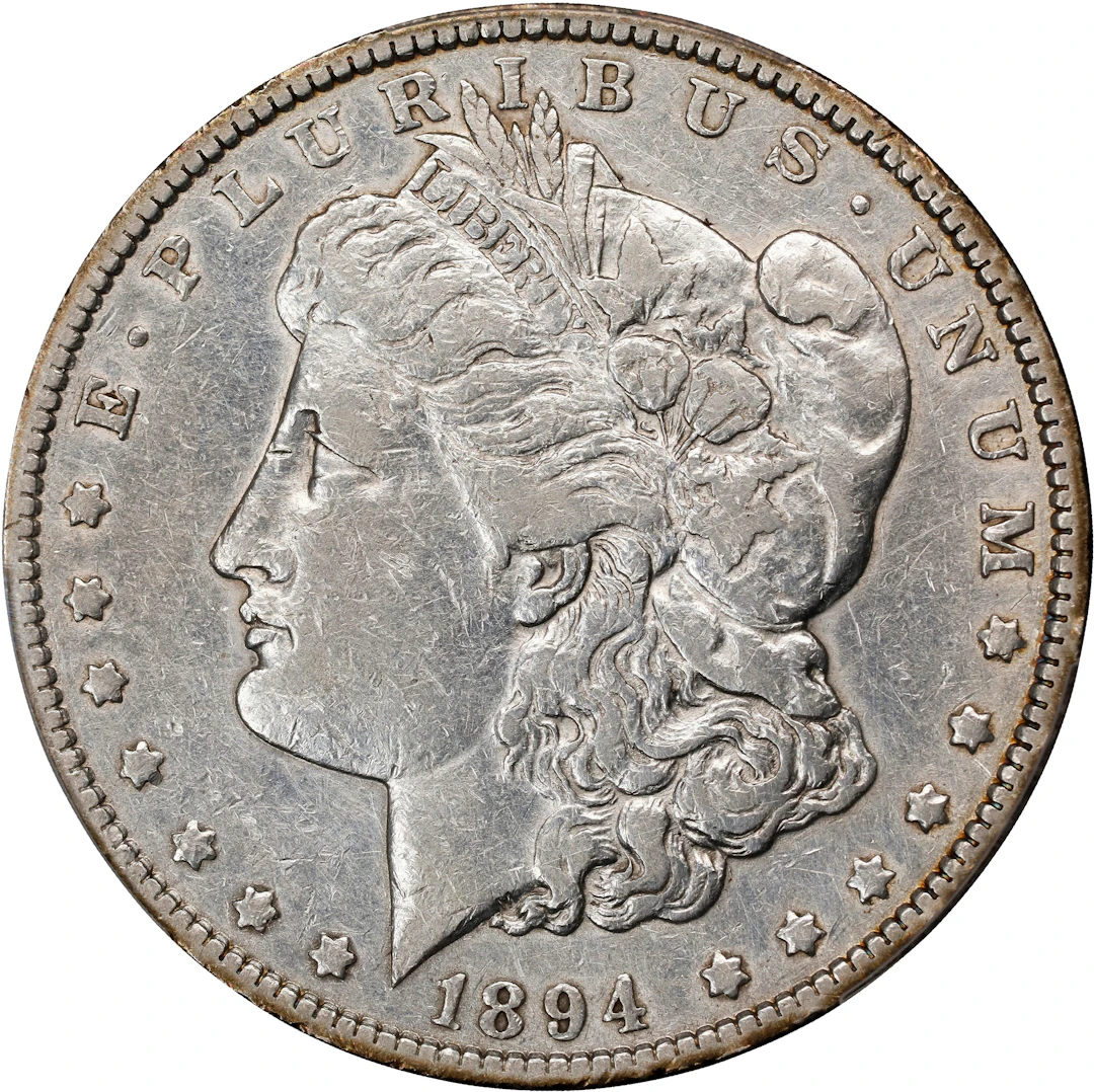 1894 Morgan Silver Dollar. VF Details--Harshly Cleaned (PCGS).