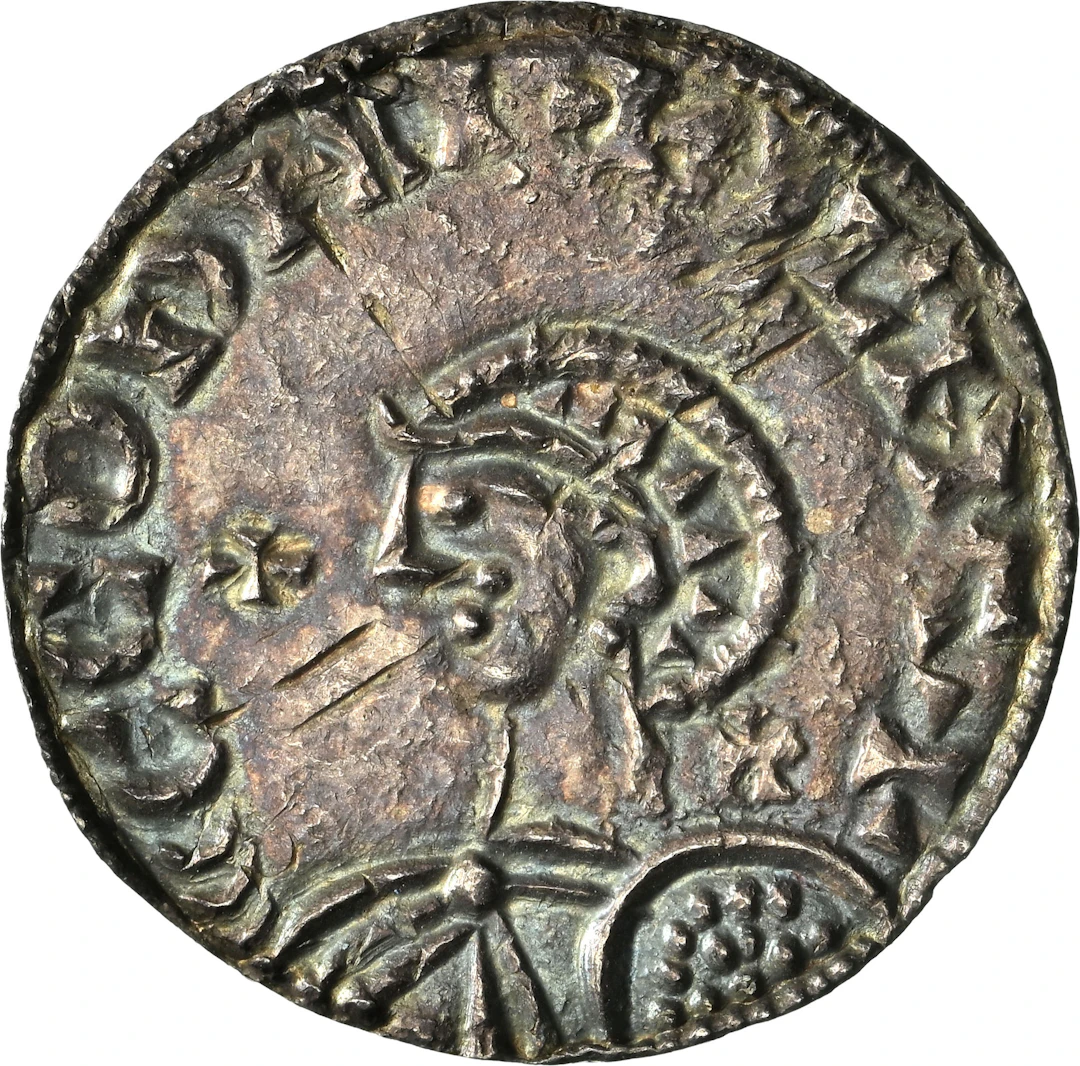 DENMARK. Penny, ND (1044-47). Lund Mint. Civil War (stridsperioden). NGC MS-63.