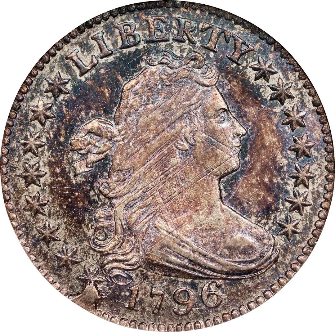 1796 Draped Bust Dime. JR-1. Rarity-3. MS-62 (NGC). OH.