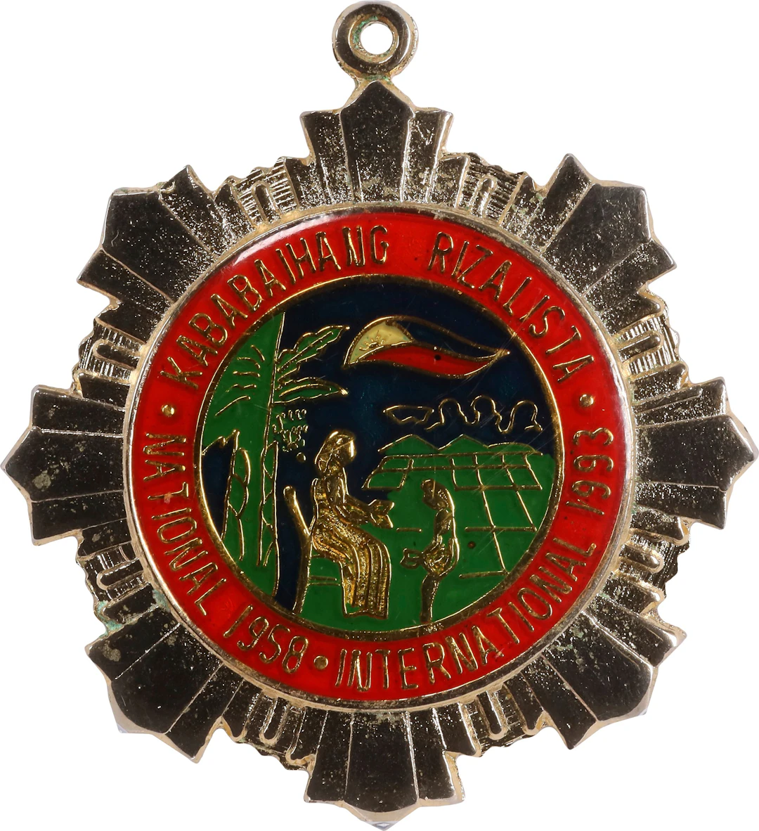 PHILIPPINES. Rizalista Movement Medal, 1993. NGC MS-64.