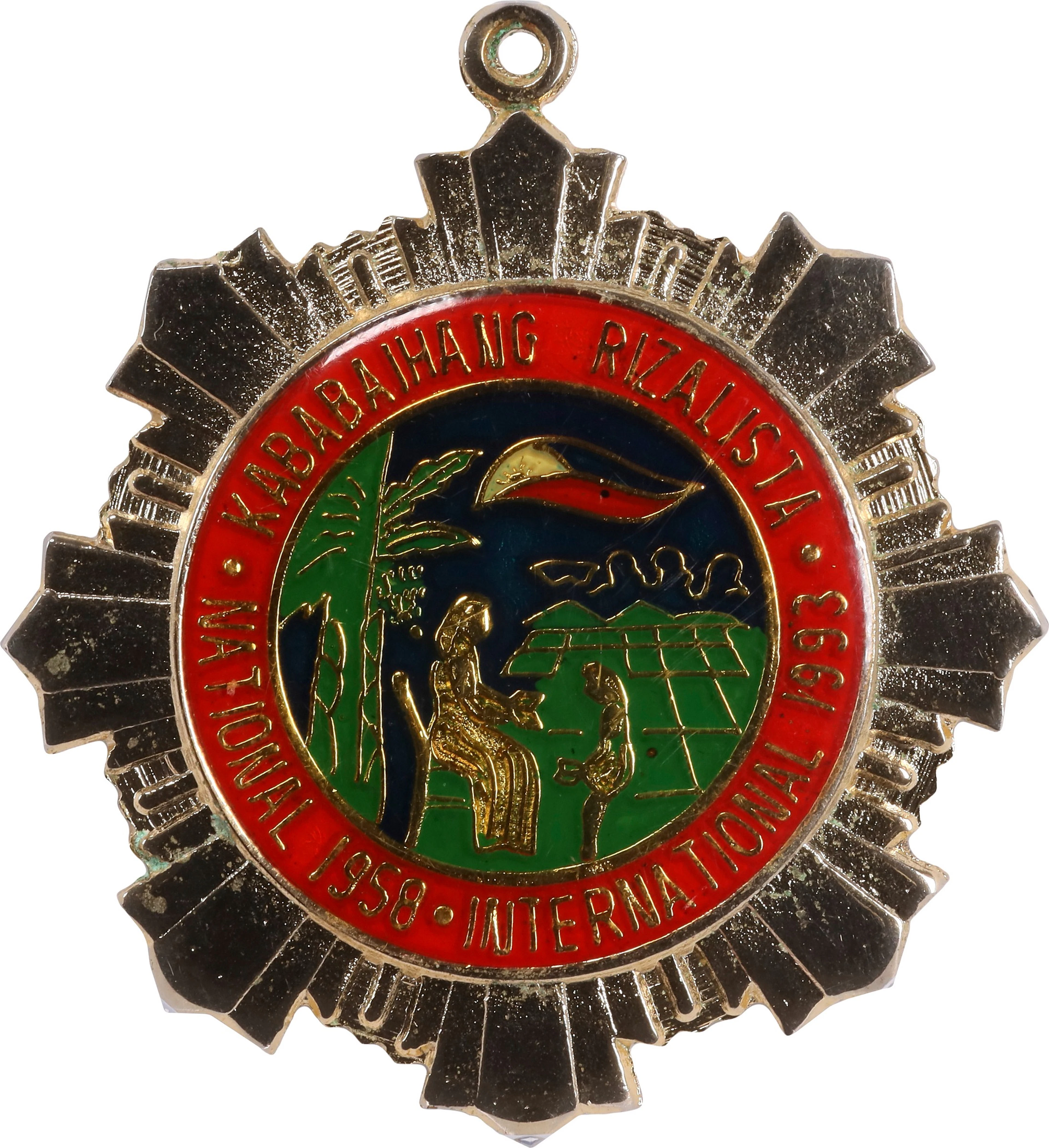 PHILIPPINES. Rizalista Movement Medal, 1993. NGC MS-64.