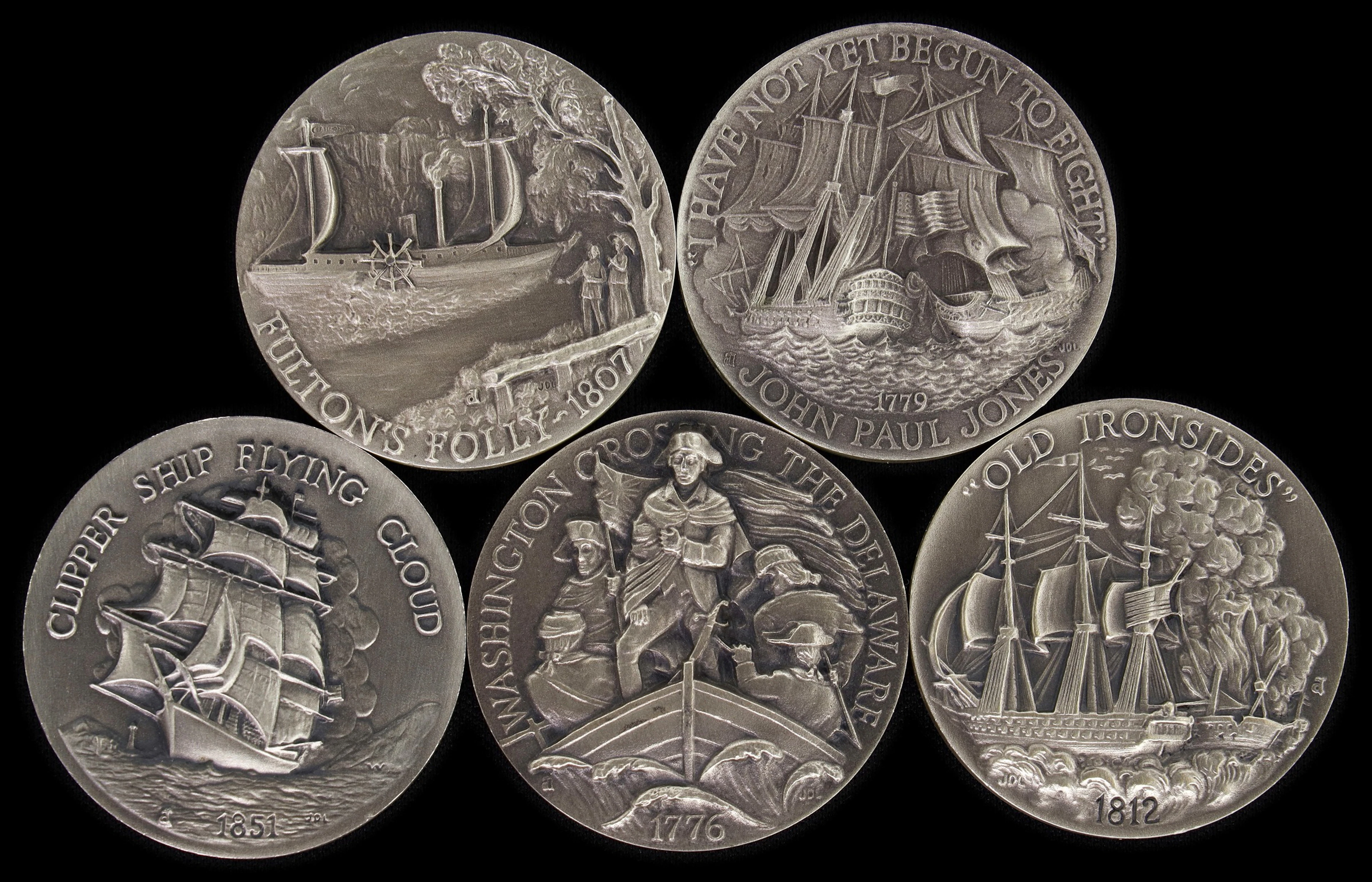 (5.056 oz, 157.253 g ASW). Lot of (5) Longines Symphonette Sterling
