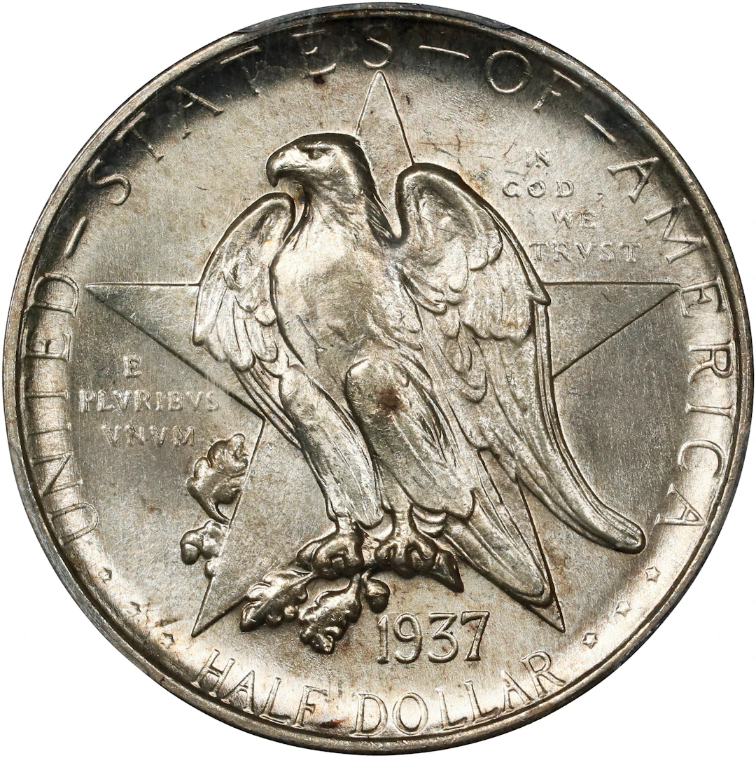 1937-S Texas Independence Centennial. MS-65 (PCGS).