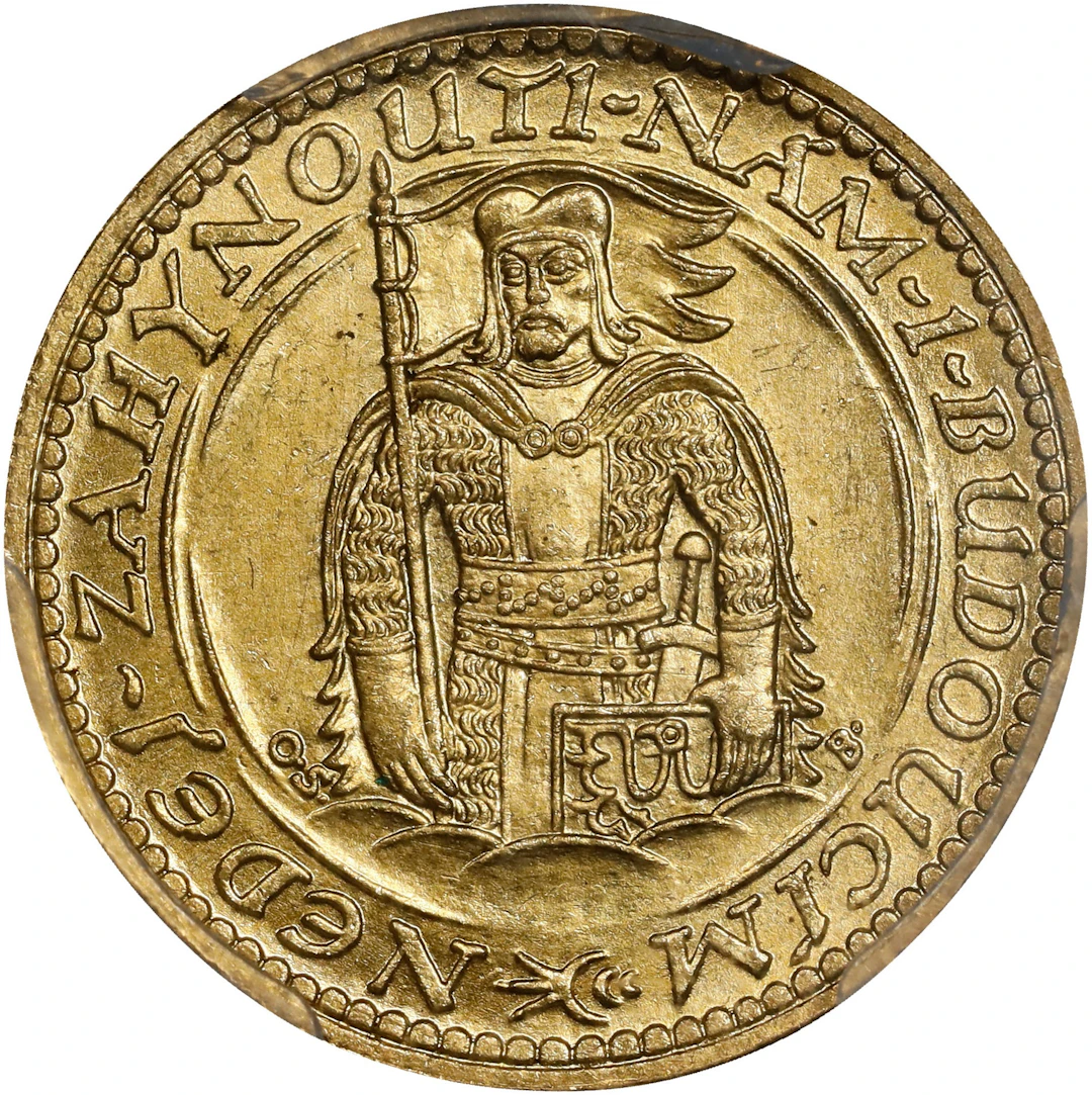 CZECHOSLOVAKIA. Ducat, 1925. Kremnica Mint. PCGS MS-65.