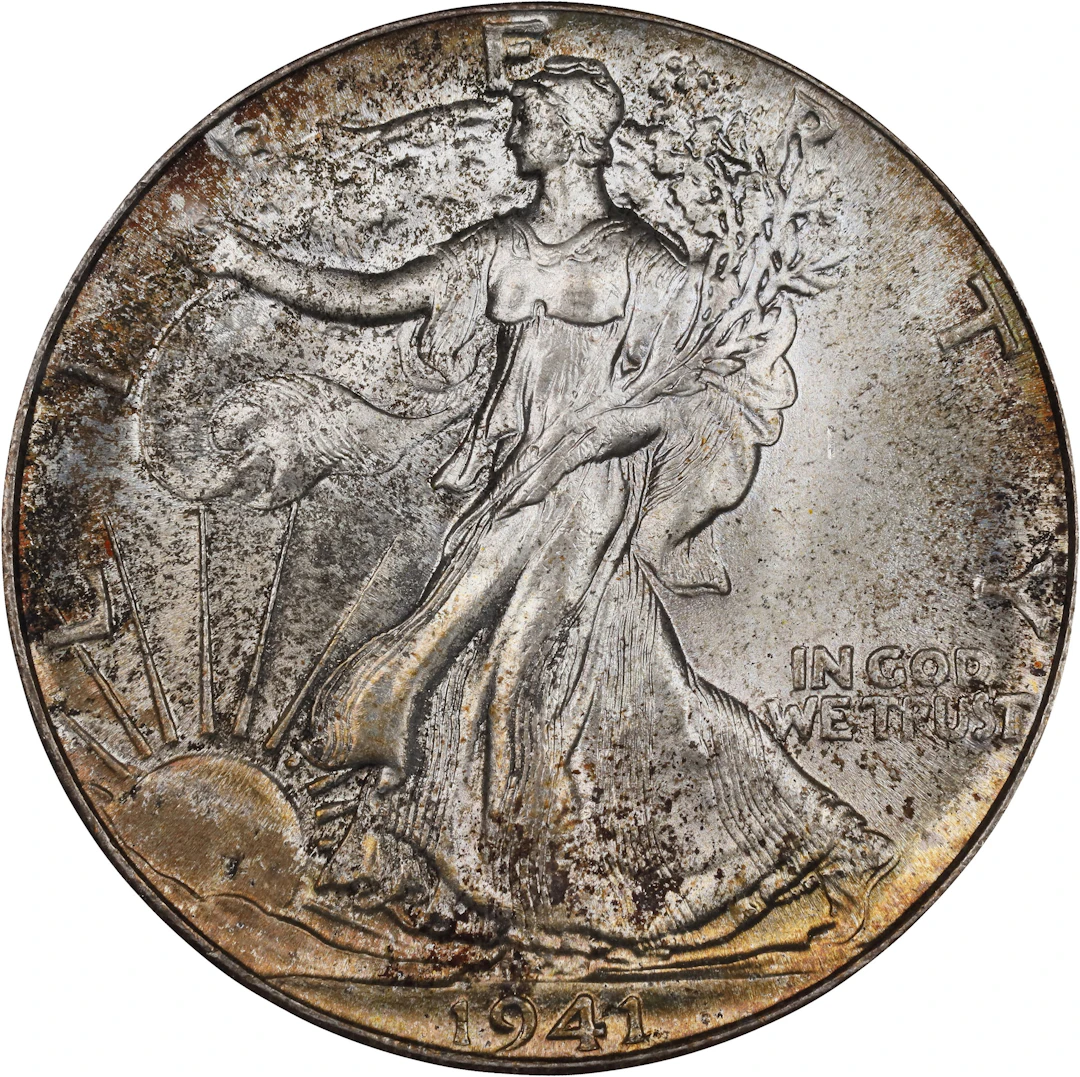 1941 Walking Liberty Half Dollar. MS-66 (PCGS). CAC.