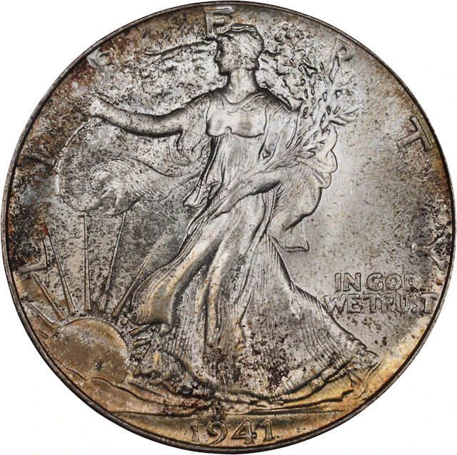 1941 Walking Liberty Half Dollar. MS-66 (PCGS). CAC.