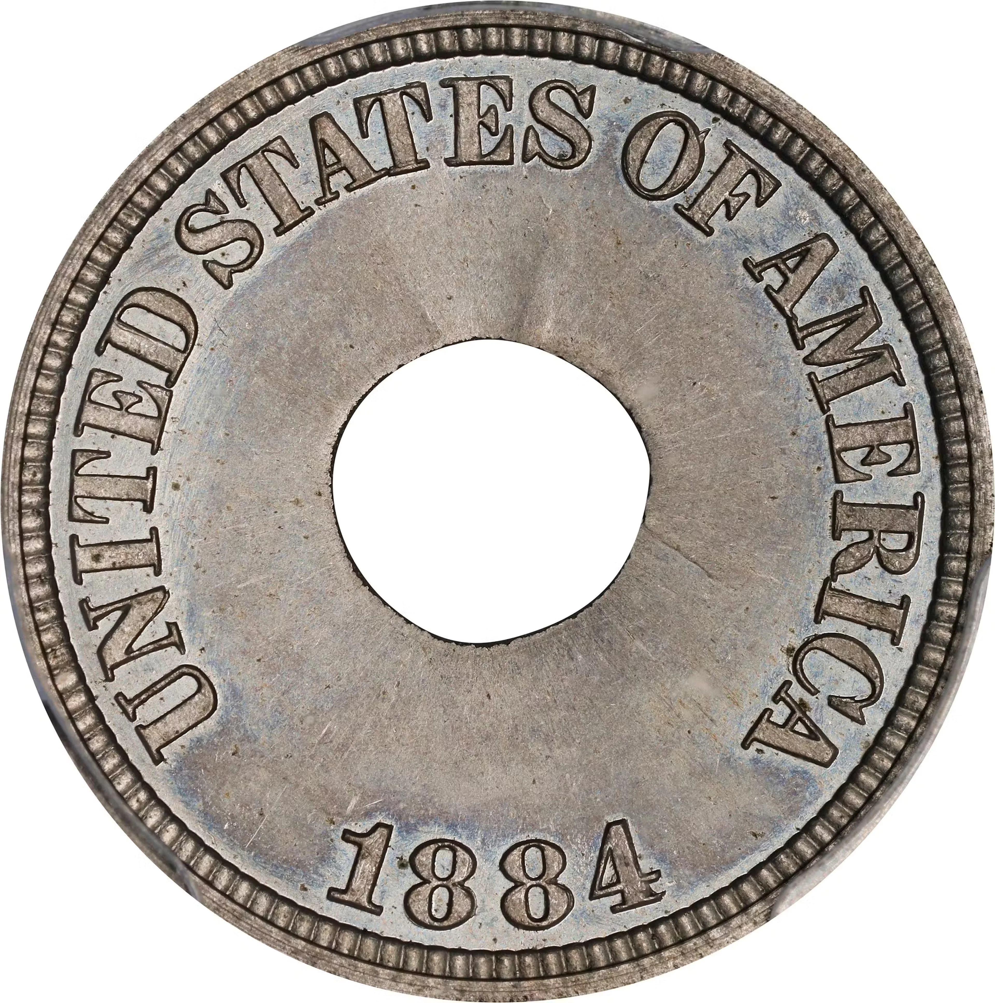 1884 Pattern Annular, or Ring-Form Cent. Judd-1721, Pollock-1929.