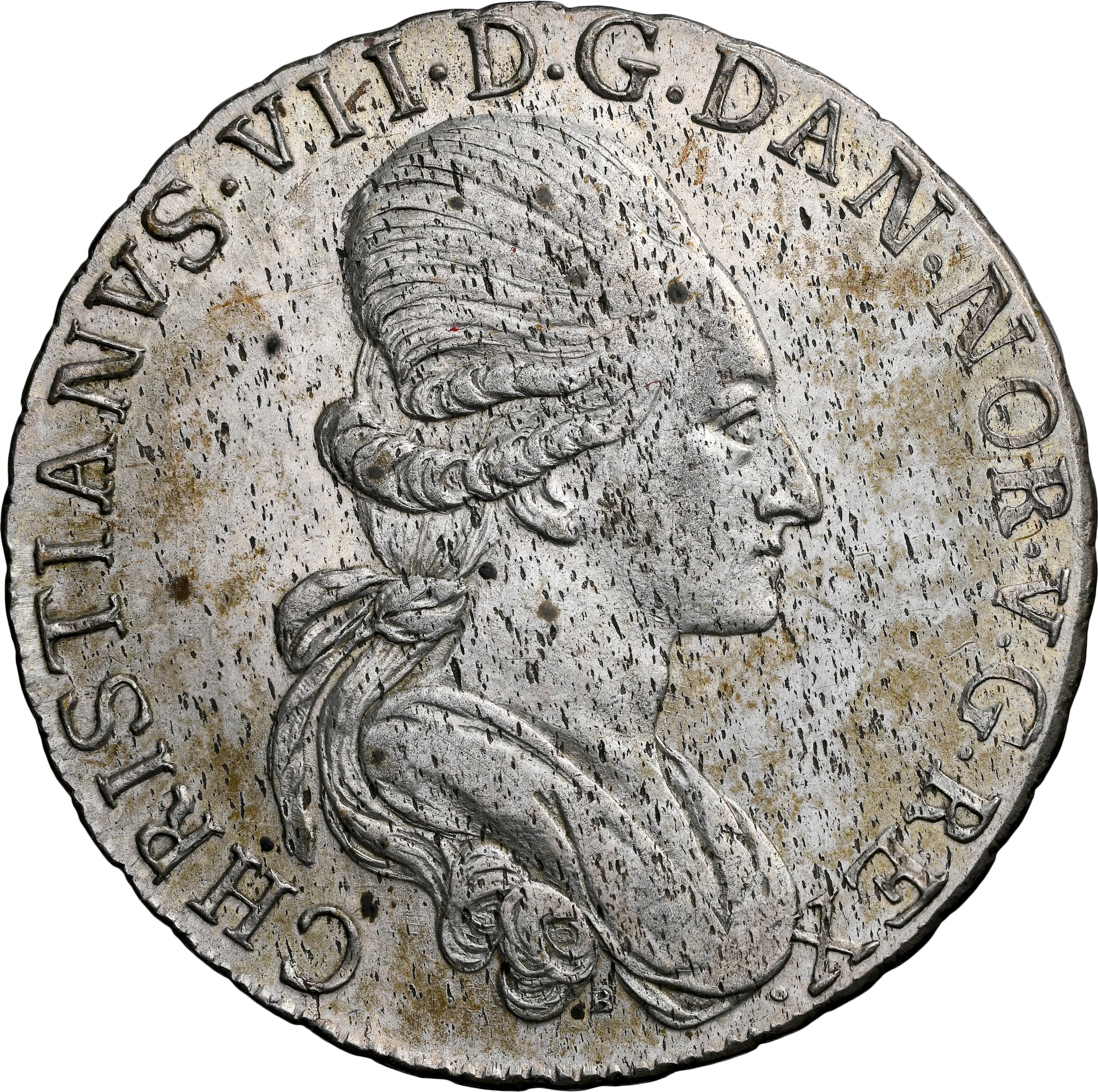 DENMARK. 32 Skilling, 1775. Copenhagen Mint. Christian VII. NGC Unc