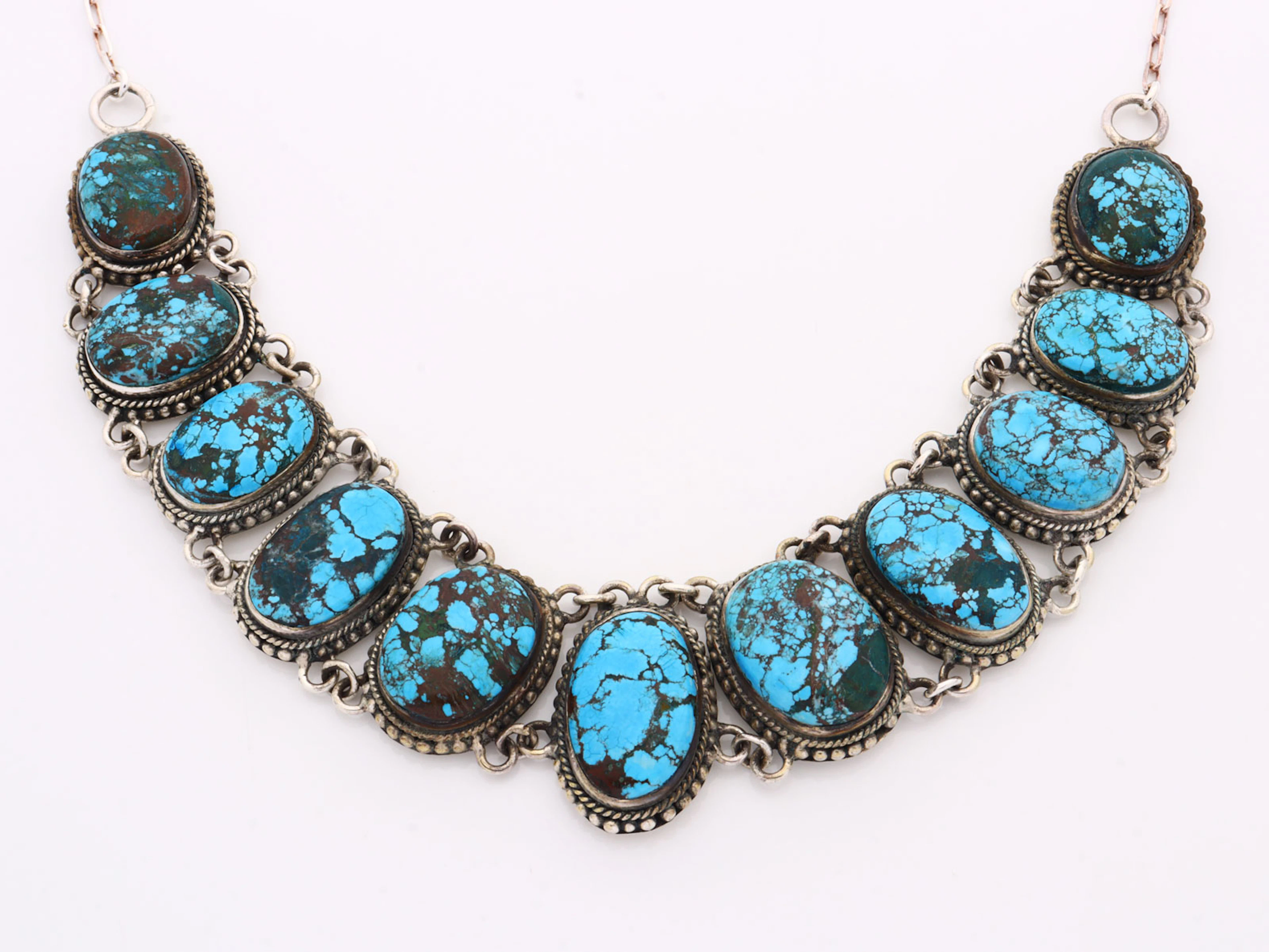 Collier - Türkis/Howlith