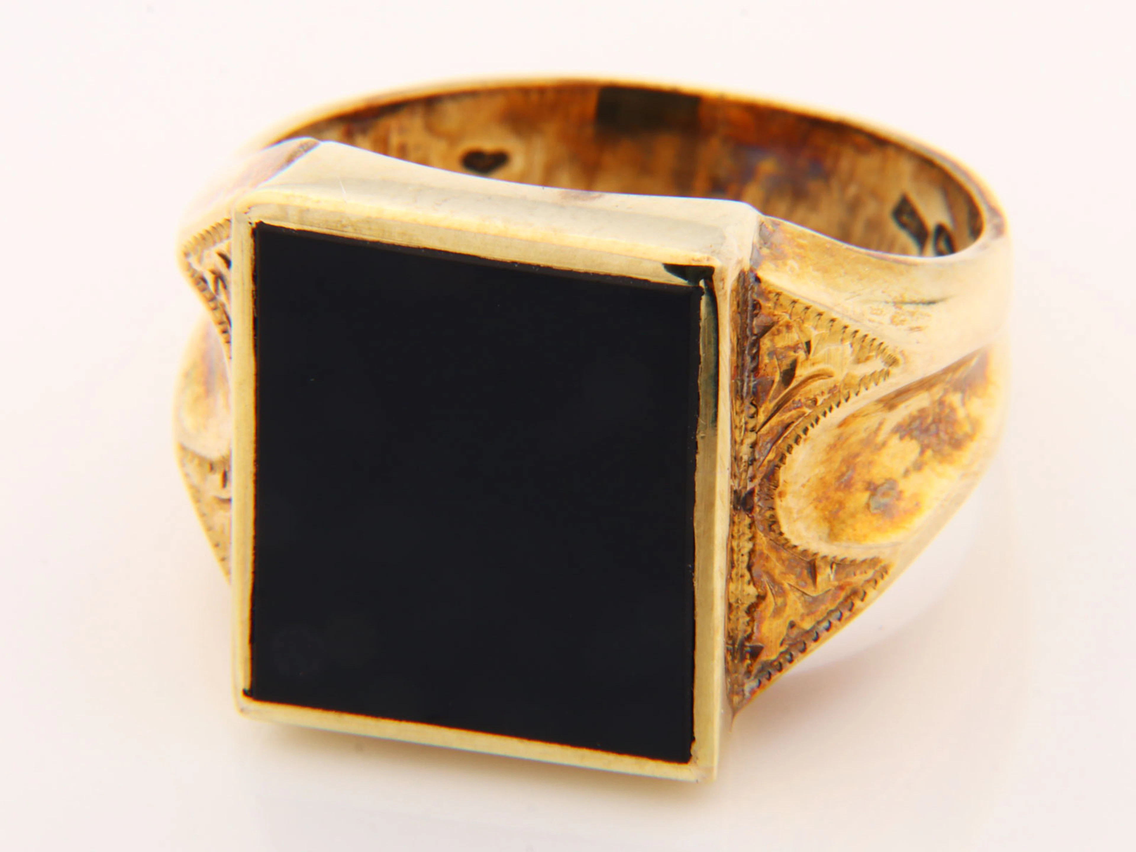 Herrenring - Onyx