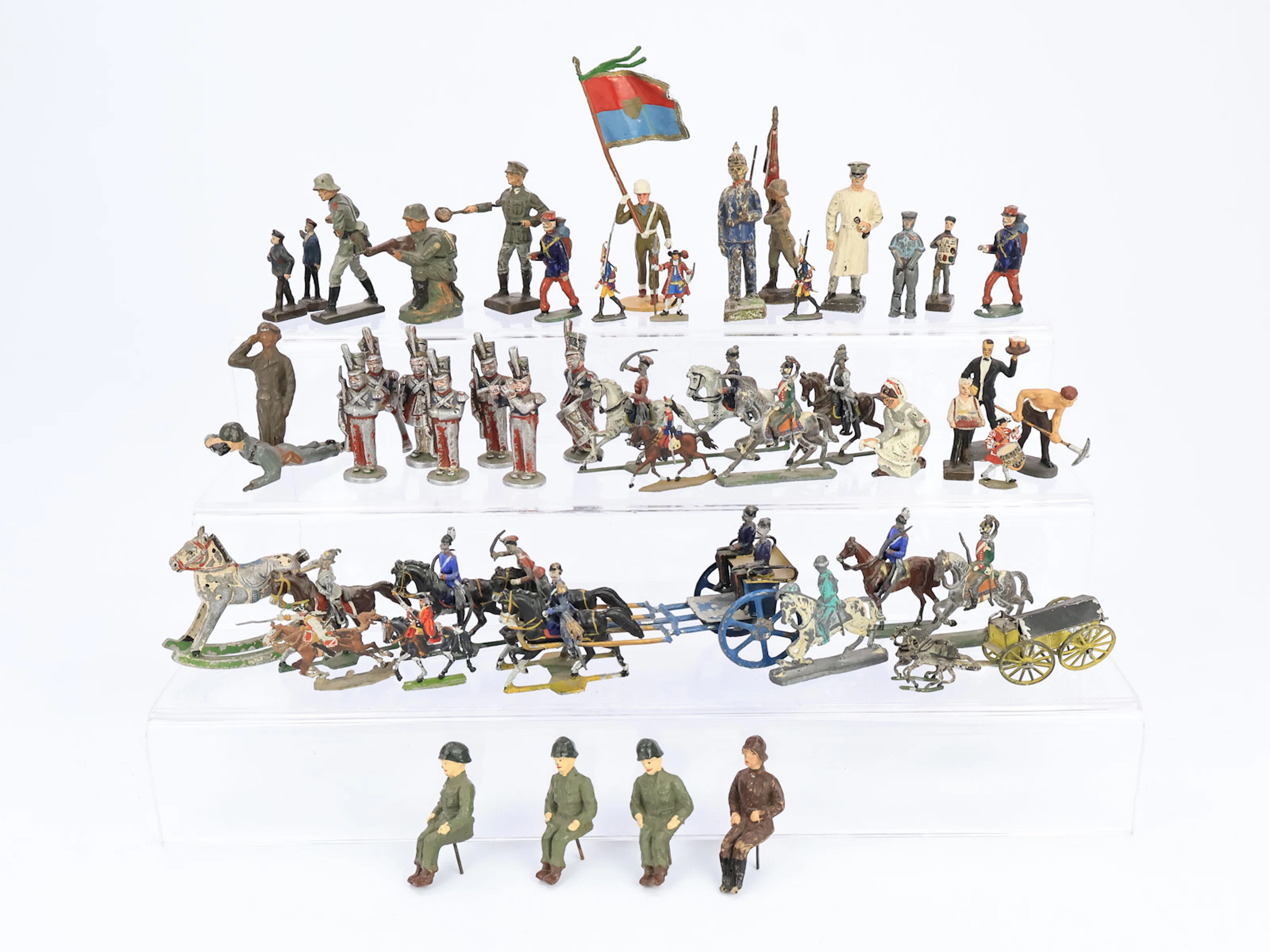 Konvolut - Spielfiguren und Zubehör