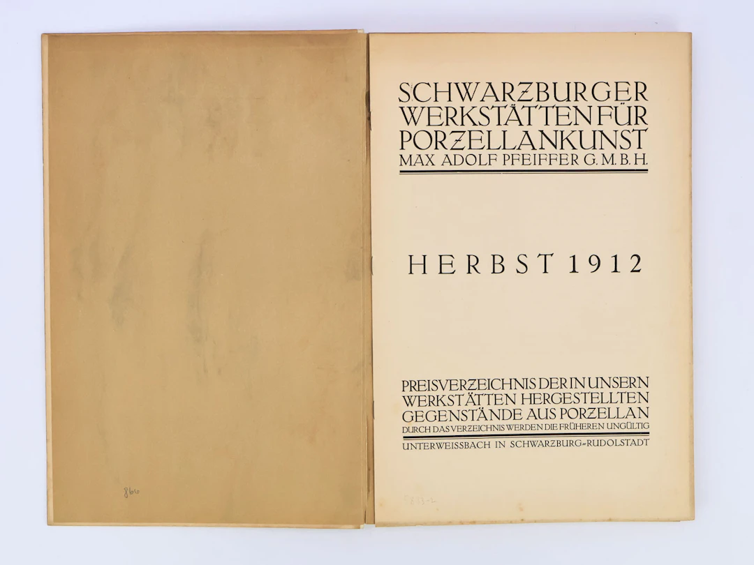 Fachbuch Porzellan