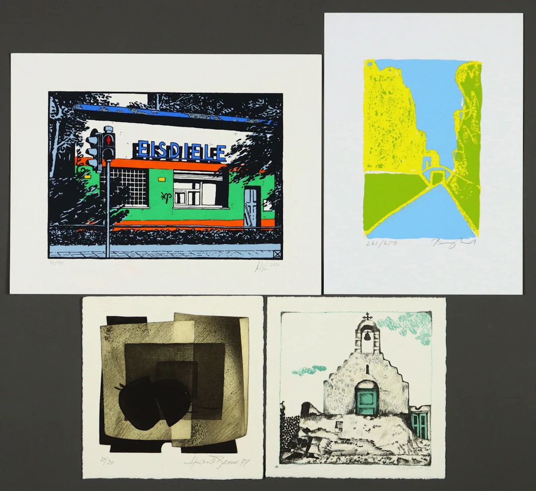 Konvolut - Bessel, Burghart, Heyduck u. Voss