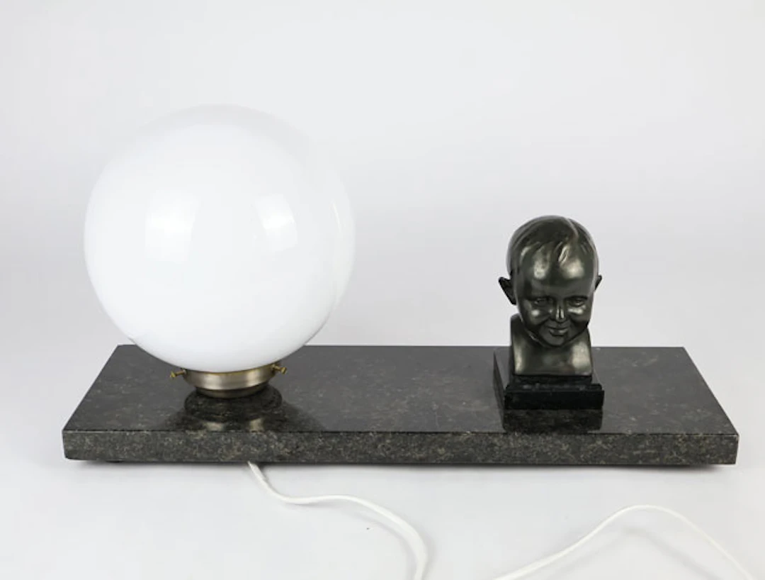 Art déco - Tischlampe