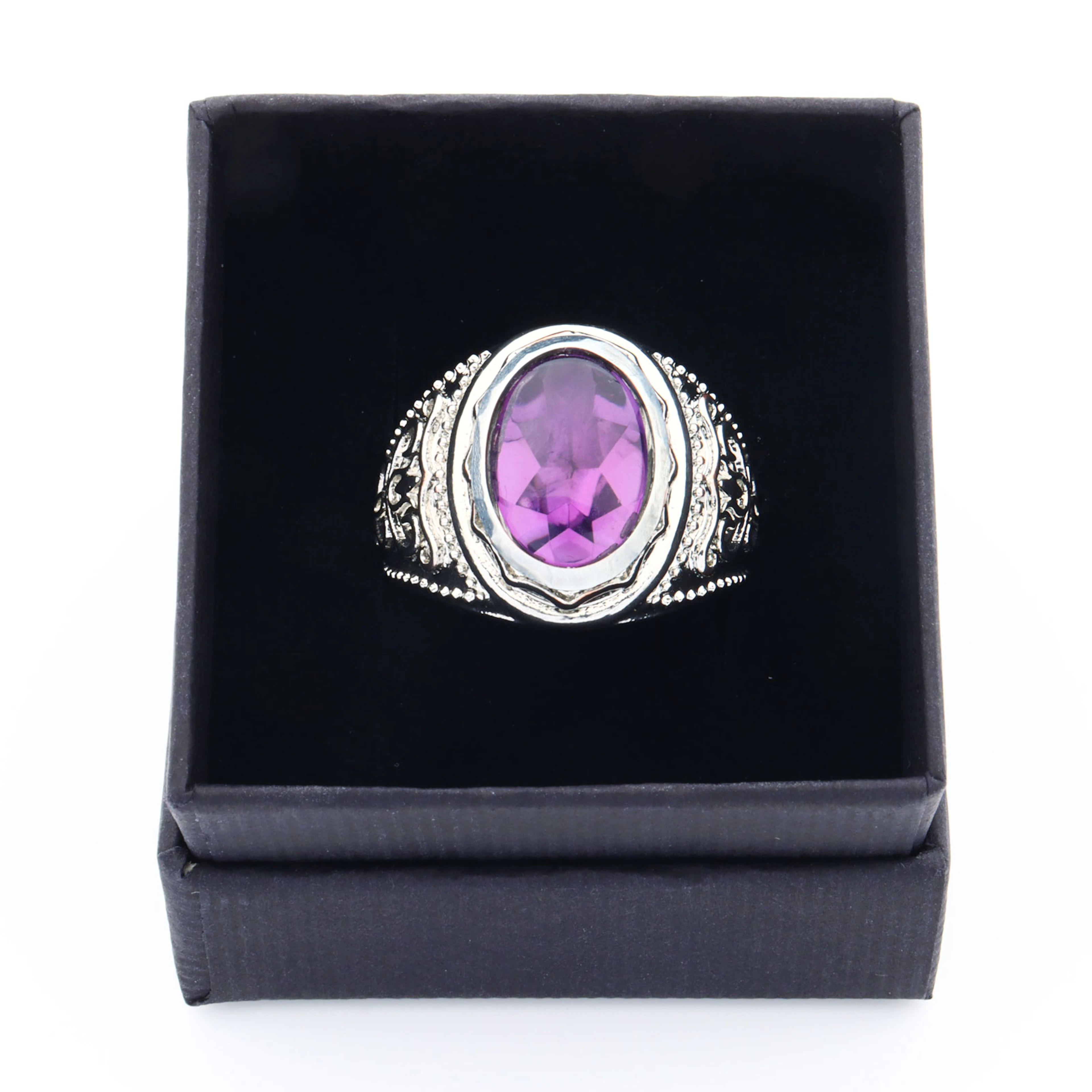 Herrenring - Amethyst