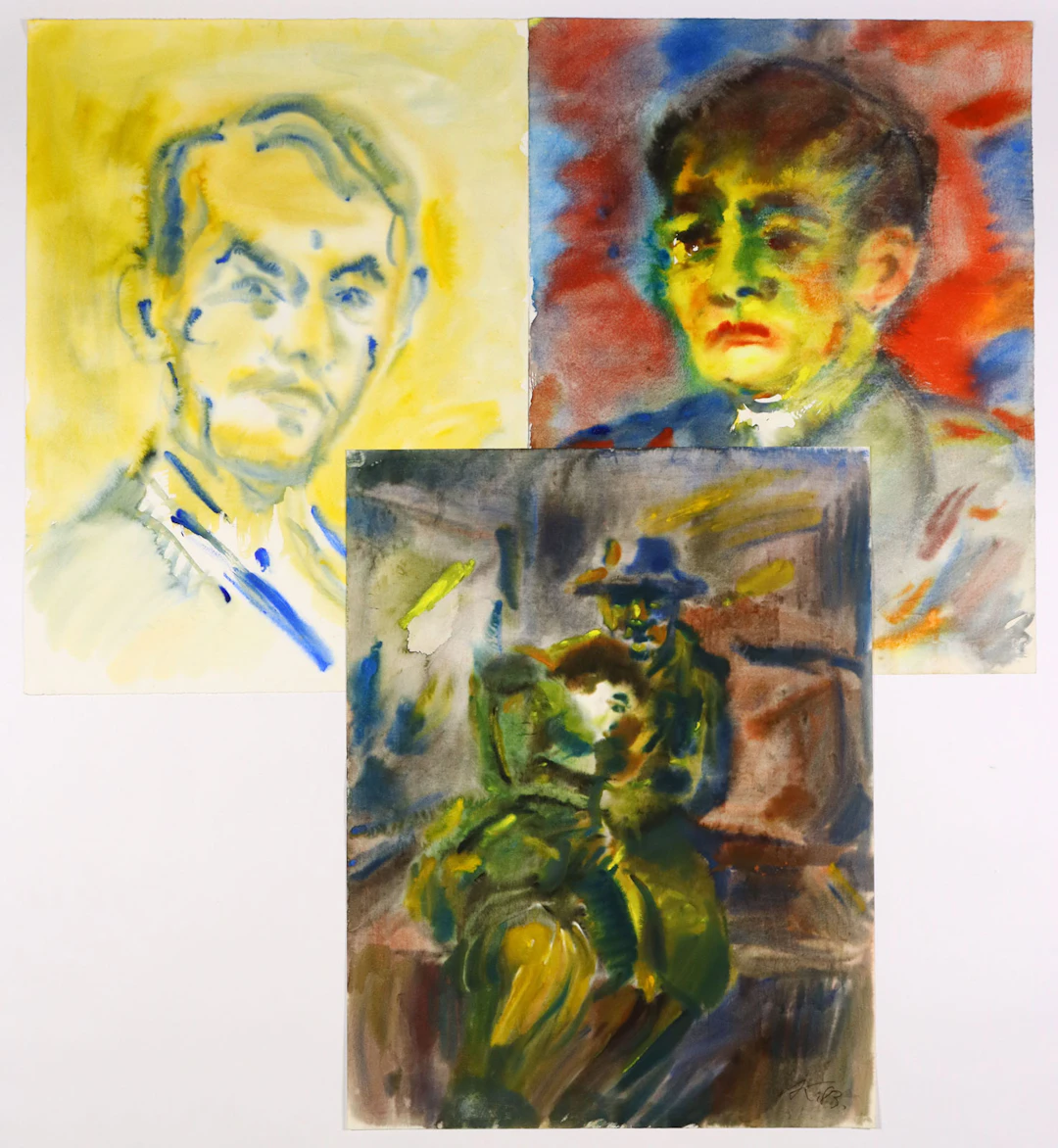 Kohler, Alfred - Drei Aquarelle