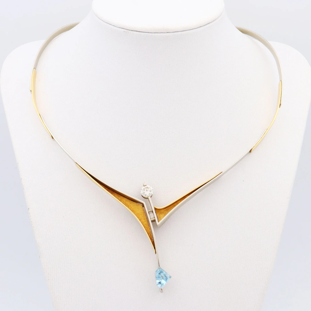 Brillant/Diamant/Topas - Halsreif