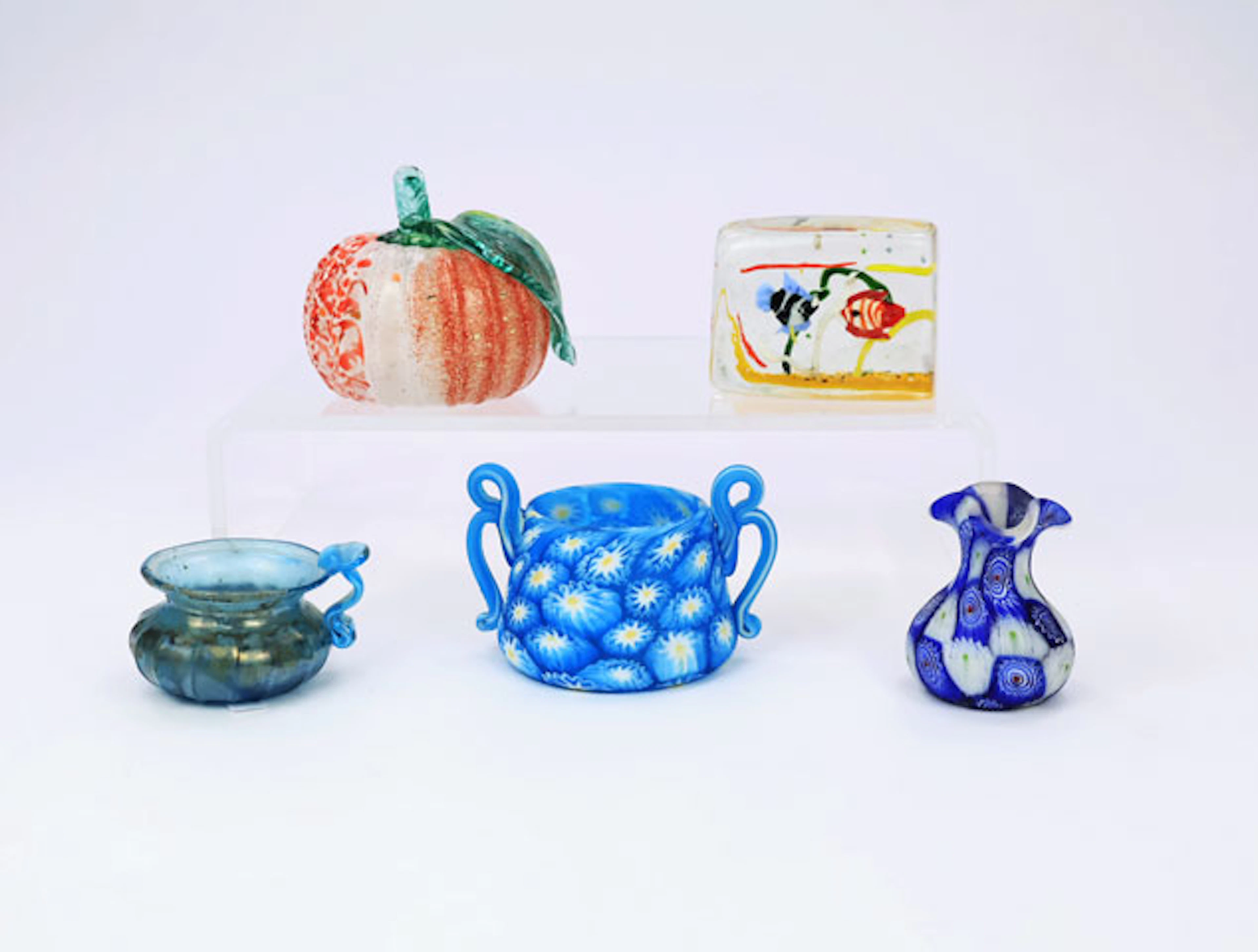 Konvolut Glasminiaturen