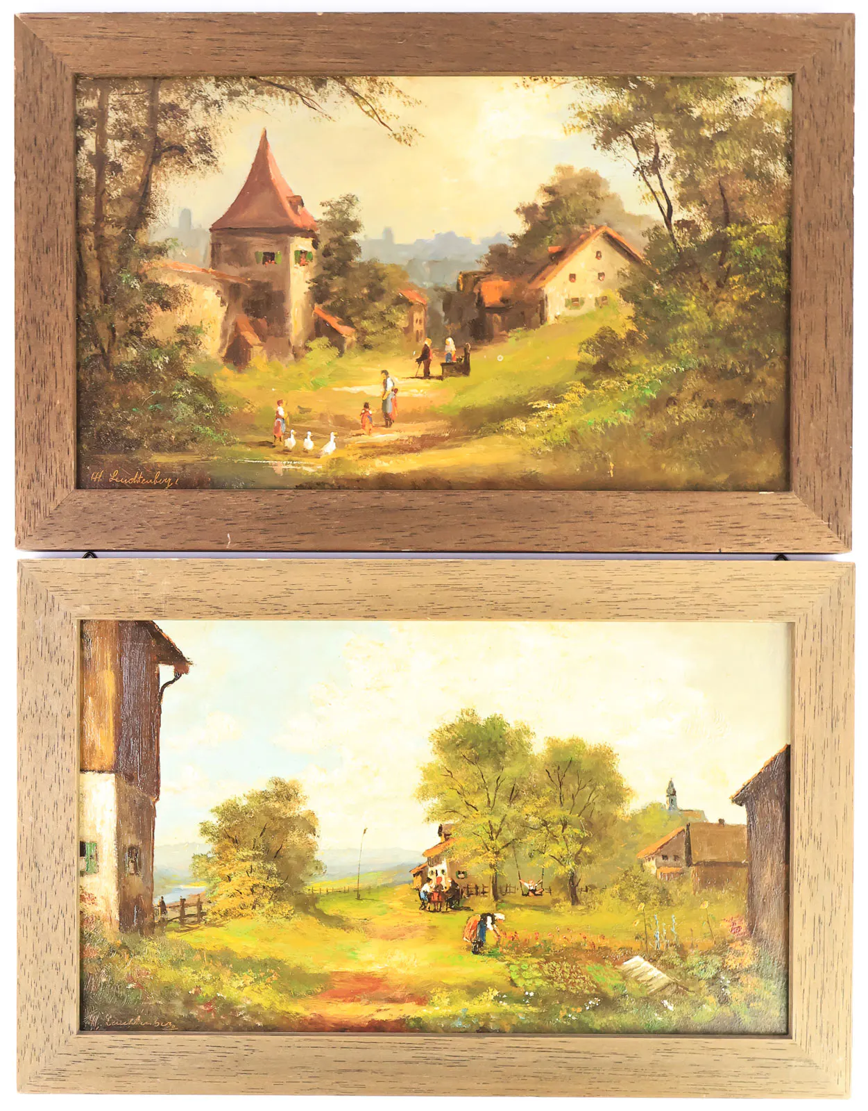 Leuchtenberg, Arnold - Paar Gemälde