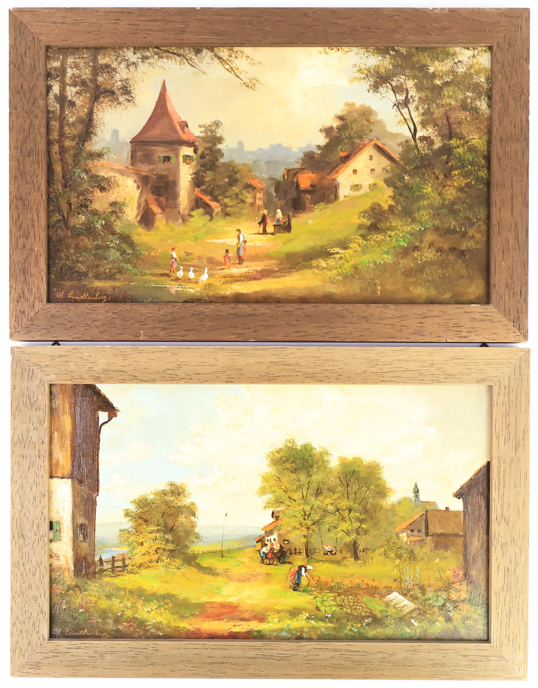 Leuchtenberg, Arnold - Paar Gemälde
