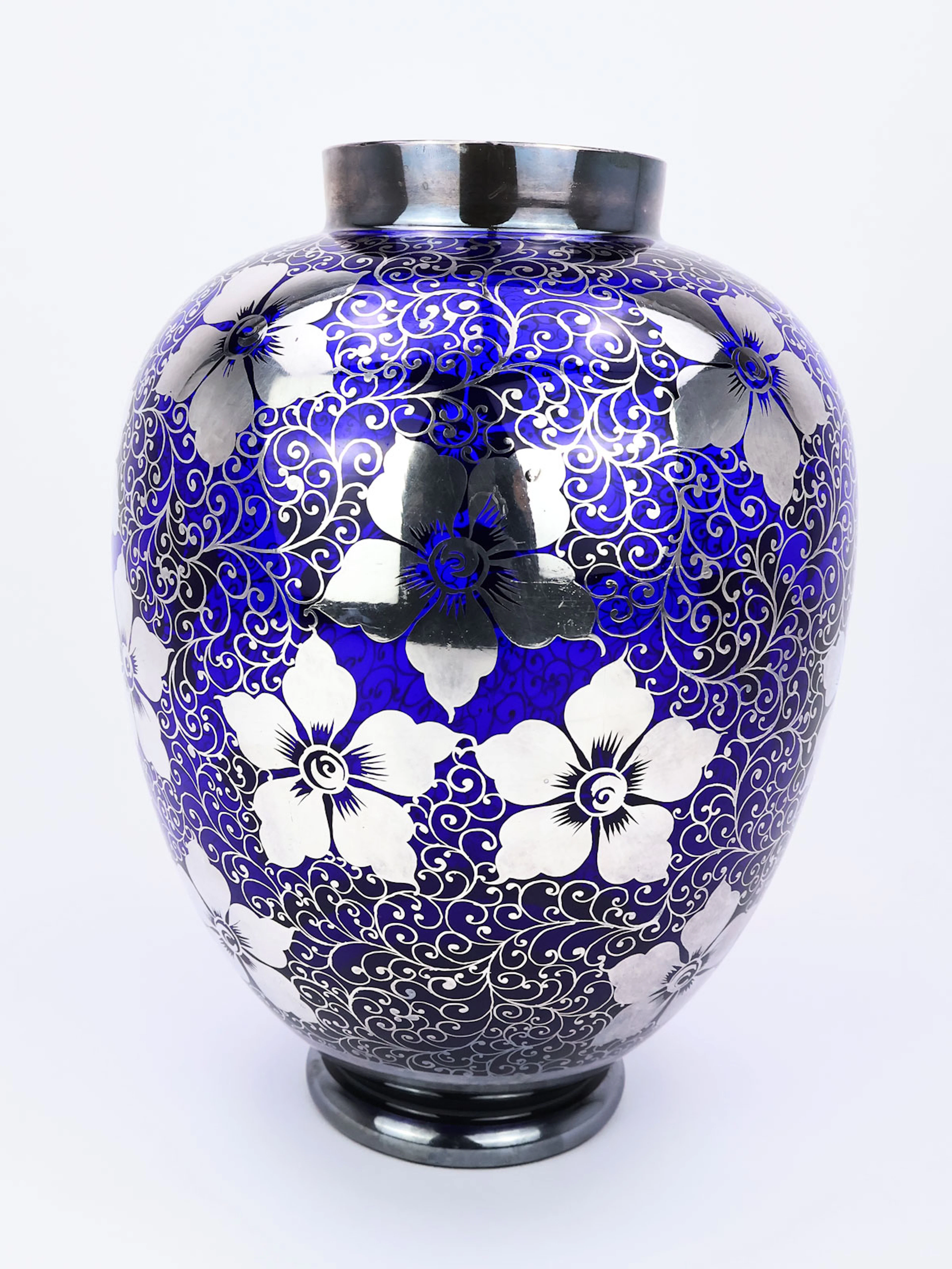 Silveroverlay - Balustervase