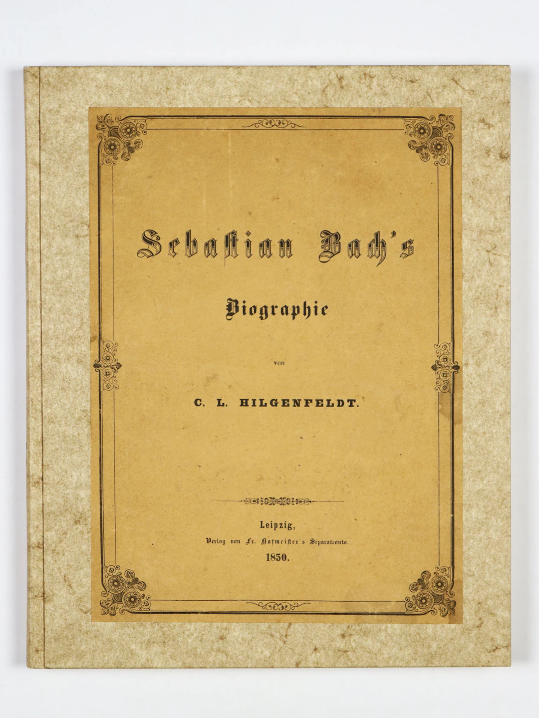 Hilgenfeldt, C. L, Sebastian Bach´s Biographie