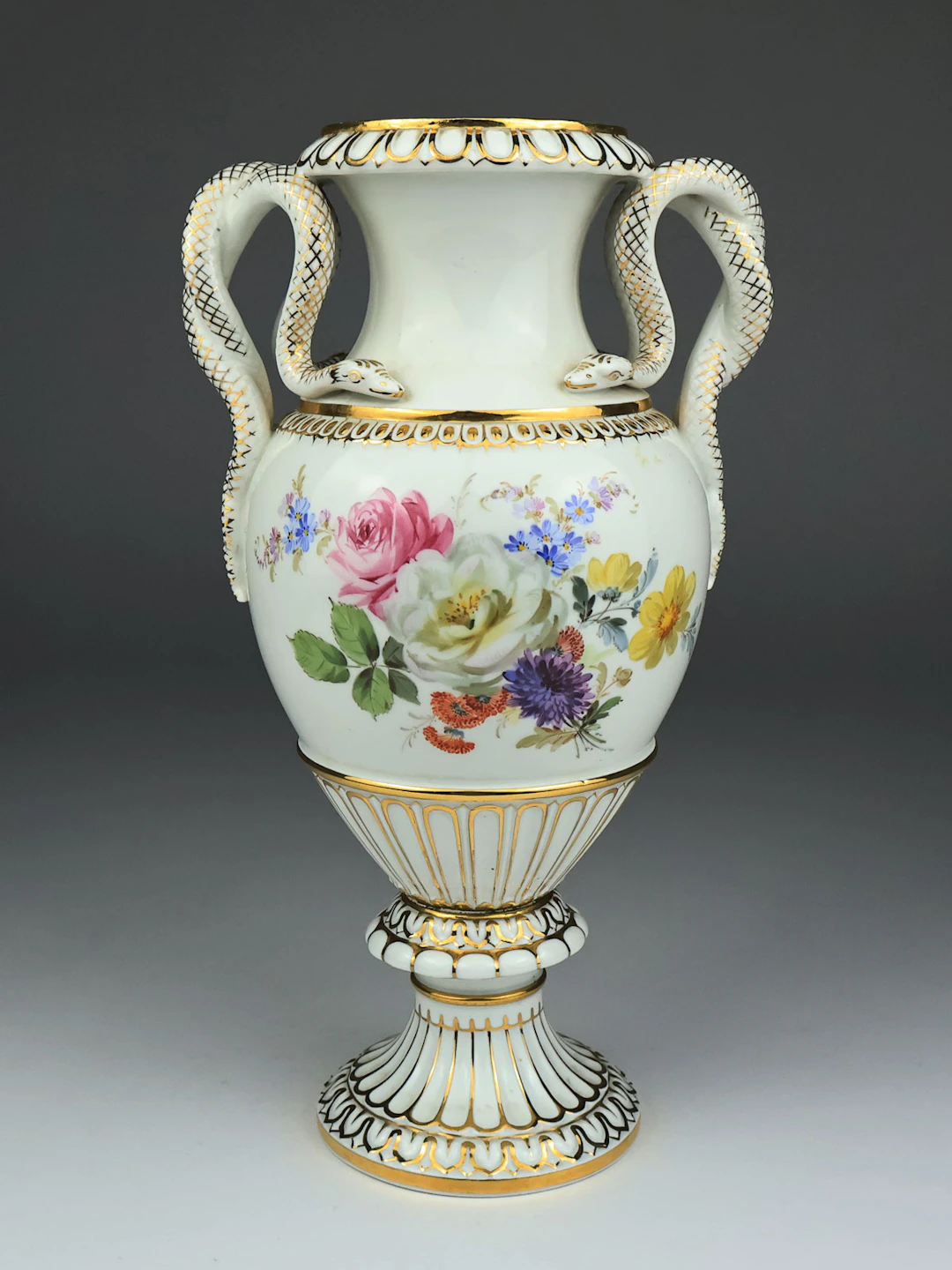 Meissen - Schlangenhenkelvase