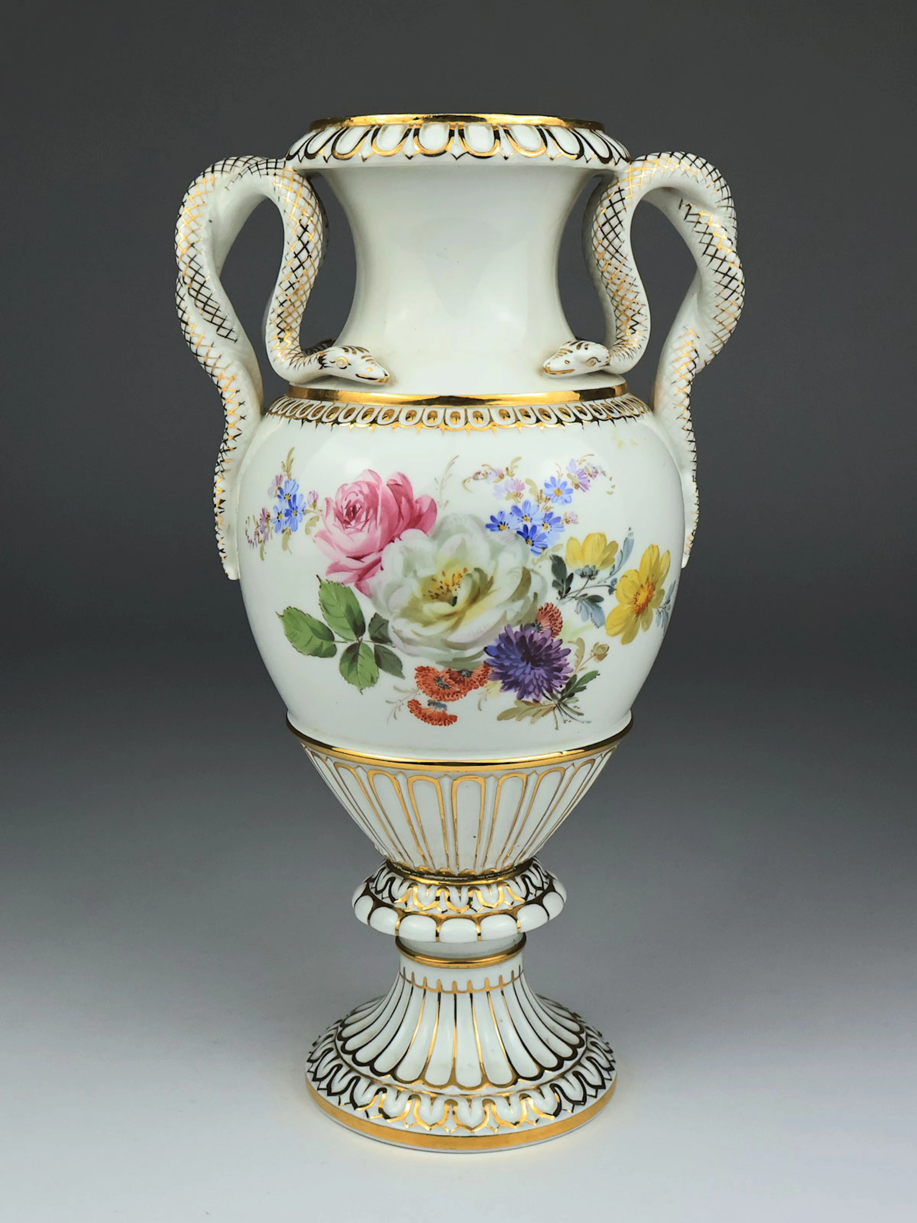 Meissen - Schlangenhenkelvase