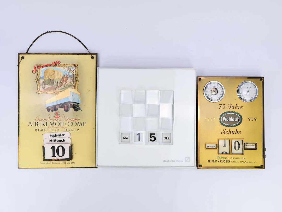 Reklame - Kalender