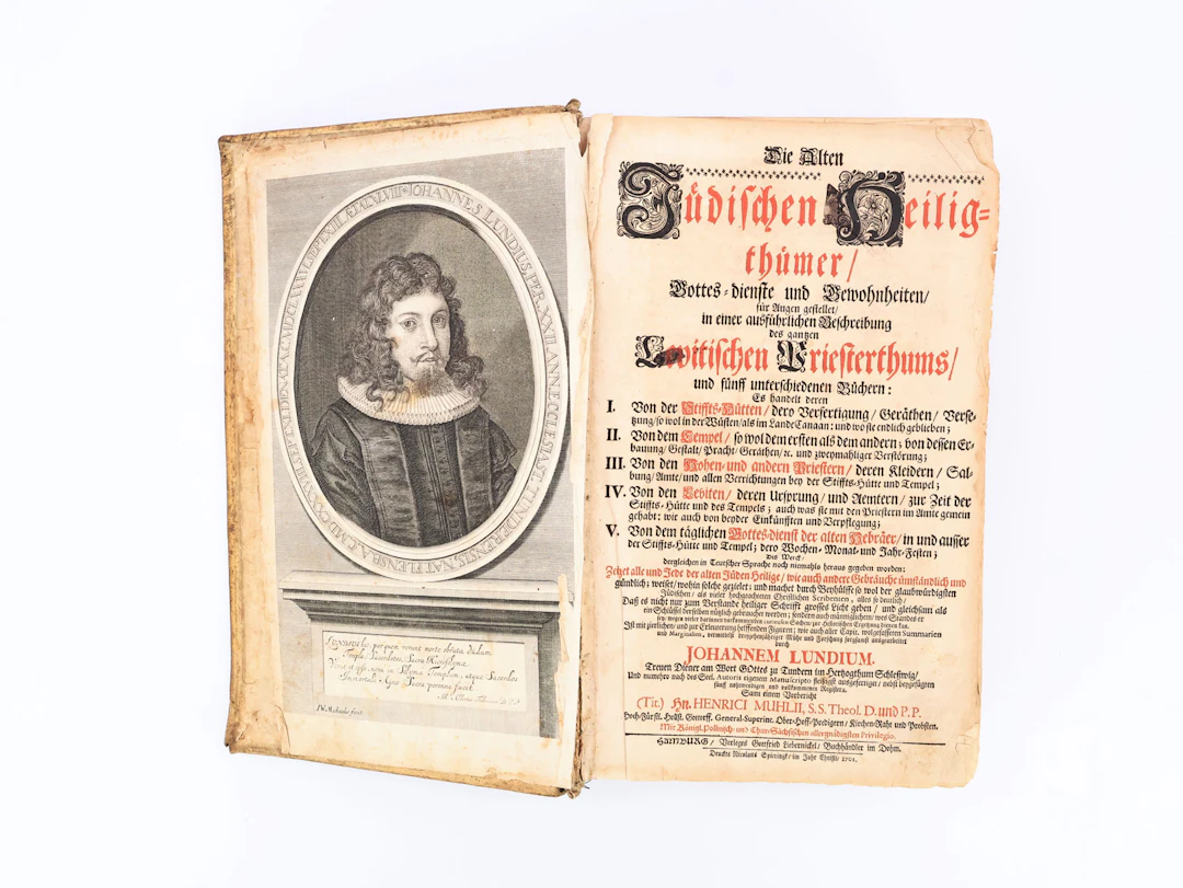 Lund, Johannes "Die alten jüdischen Heiligtümer"