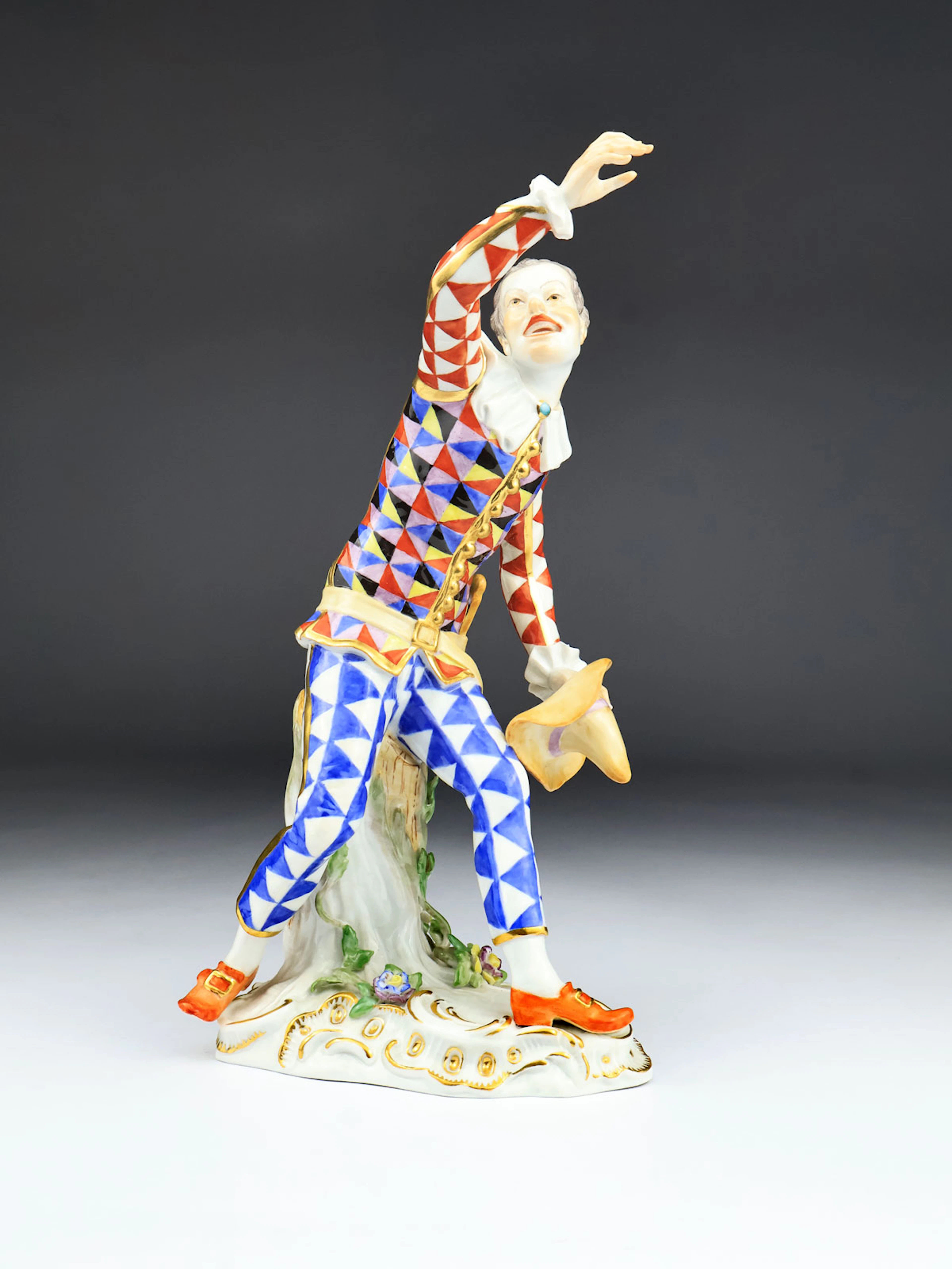 Meissen - "Harlekin mit Hut"