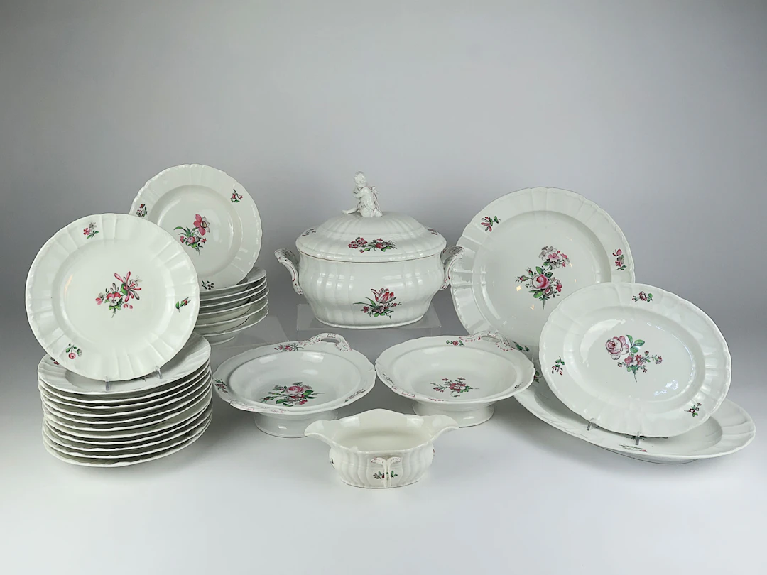 KPM - seltenes Biedermeier-Service