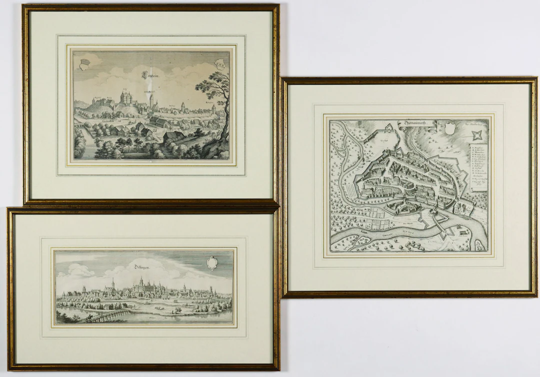 Merian, Matthäus - Donauwörth , Dillingen, Leipheim