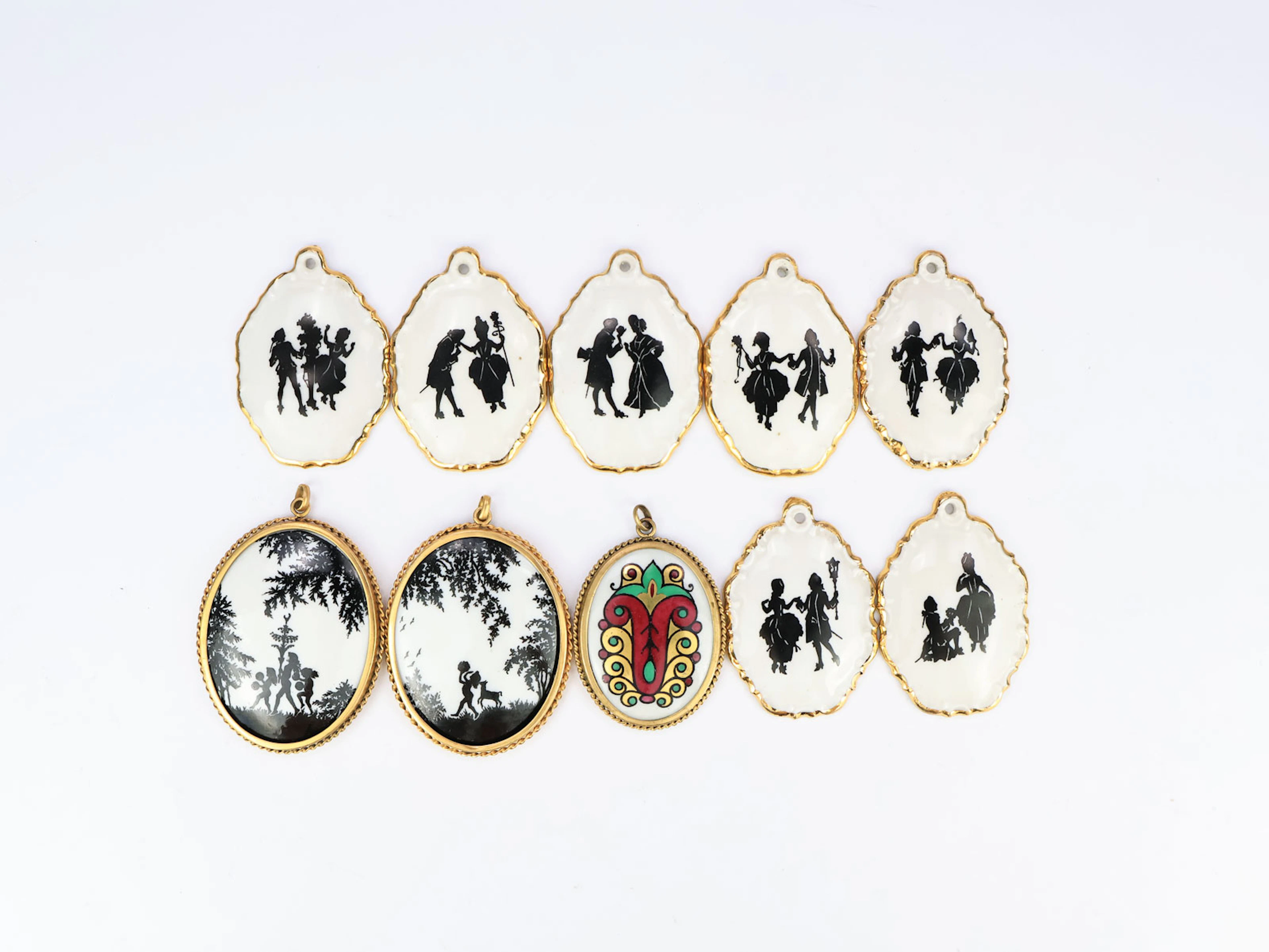 Rosenthal, u.a. - Porzellanschmuck