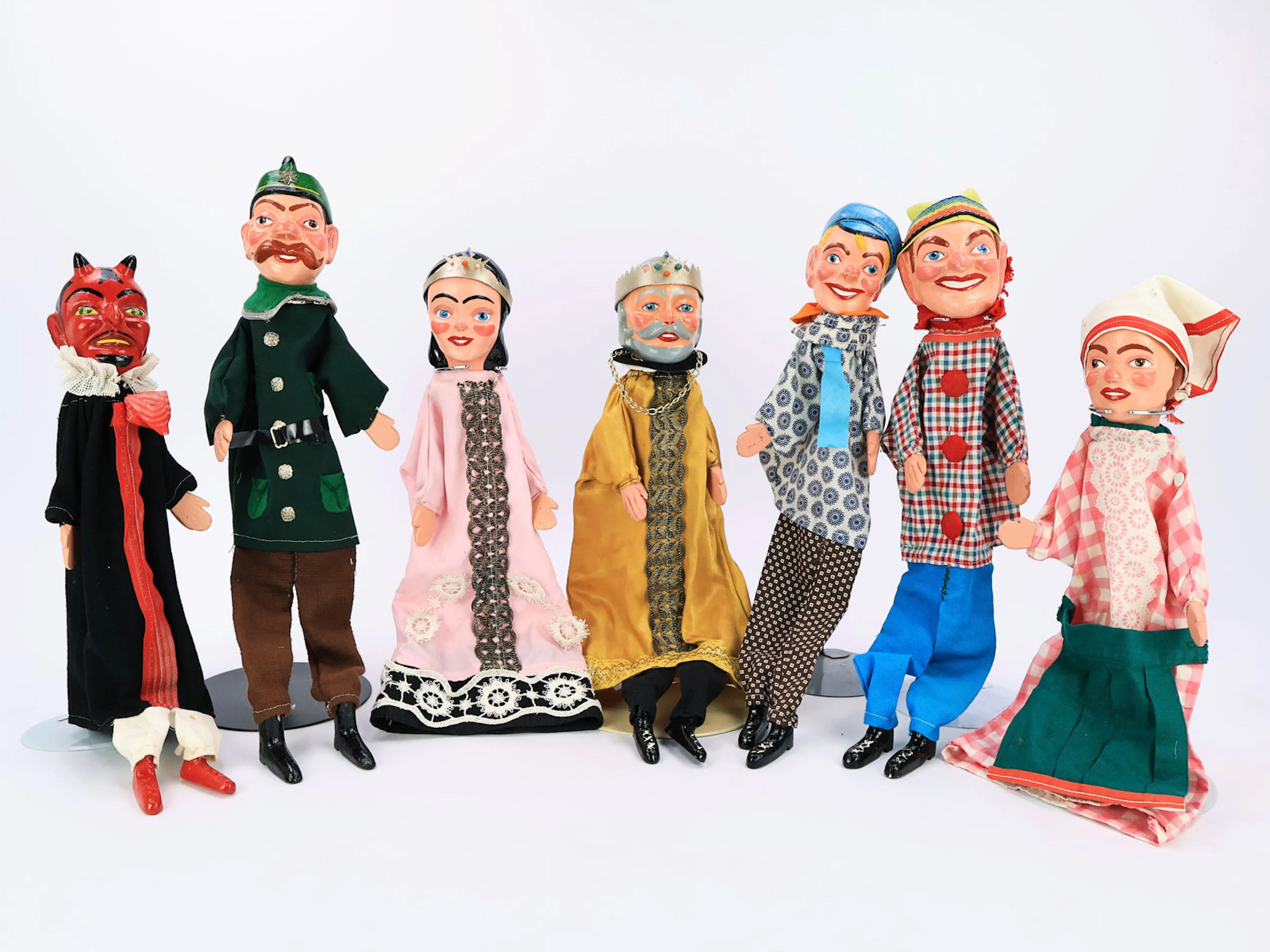 Handpuppen für das Kasperletheater
