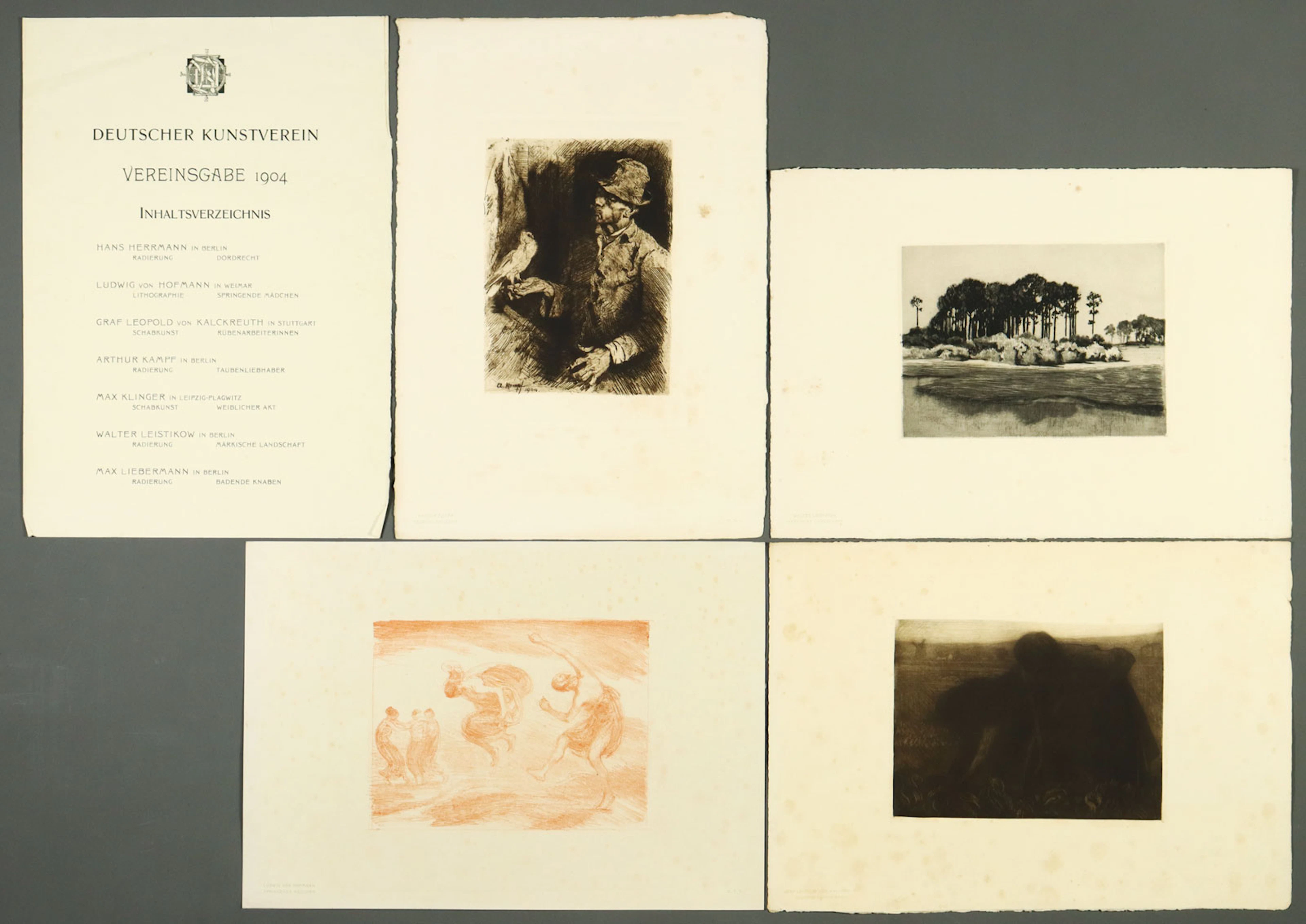 Deutscher Kunstverein - Grafikmappe