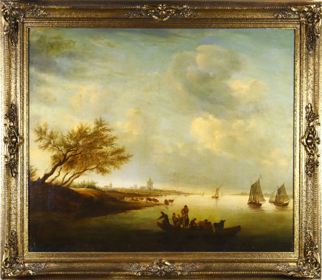 Unsigniert - Kopie nach Jan van Goyen