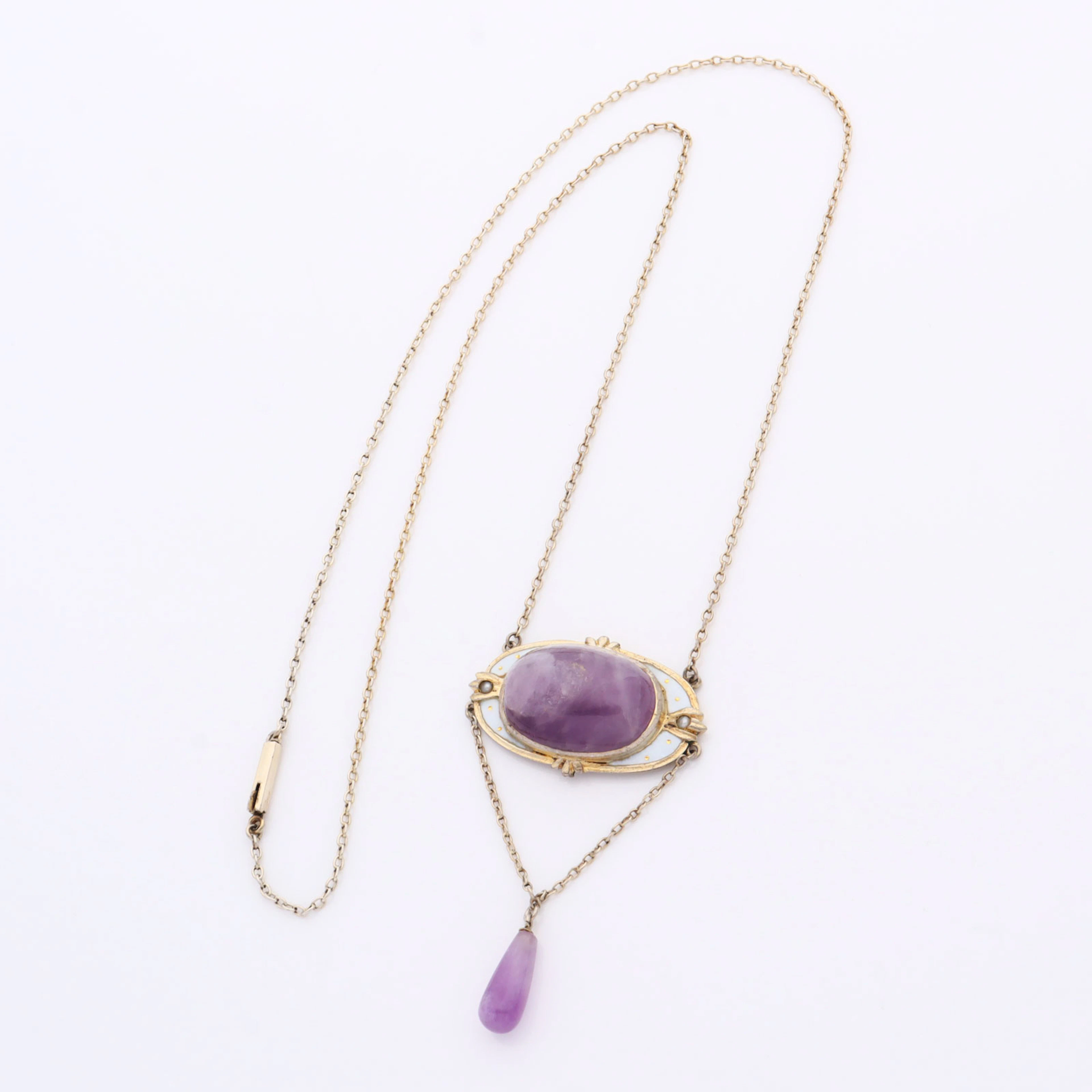Collier - Amethyst/Email