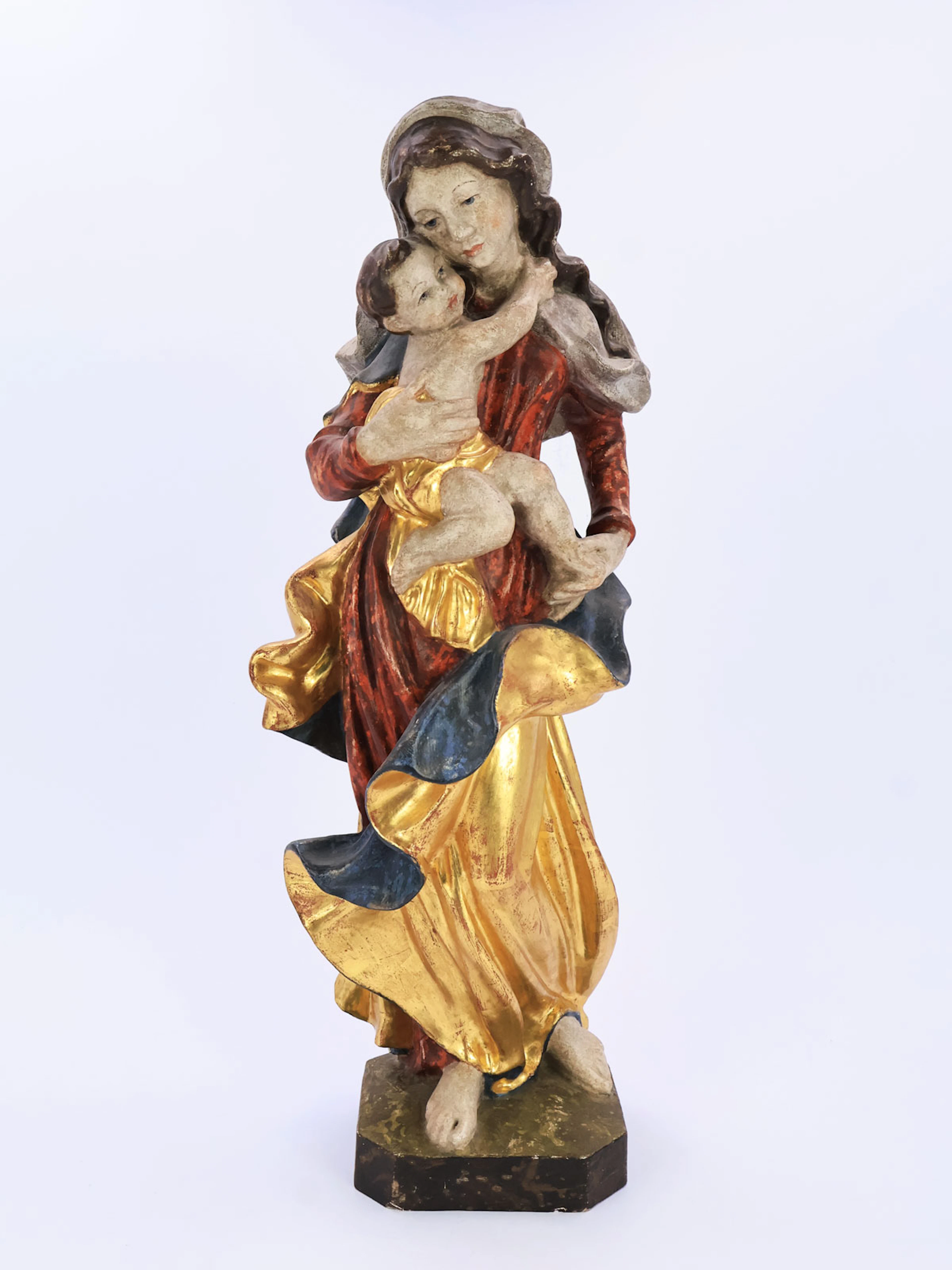 Holzskulptur - Madonna